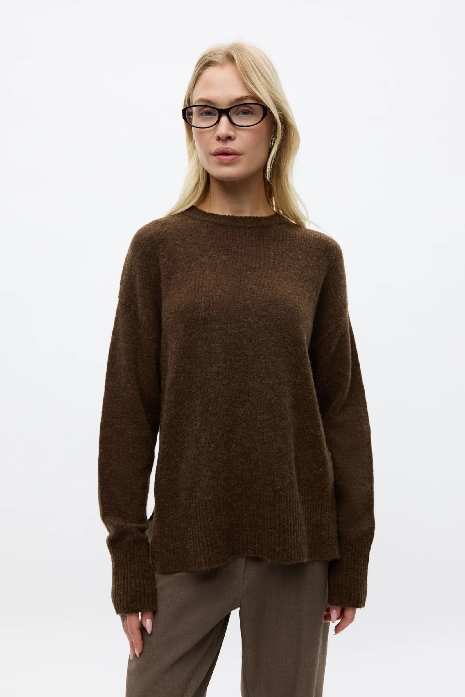 ENADA LS SPLIT KNIT 7454 Chocolate Torte Mel