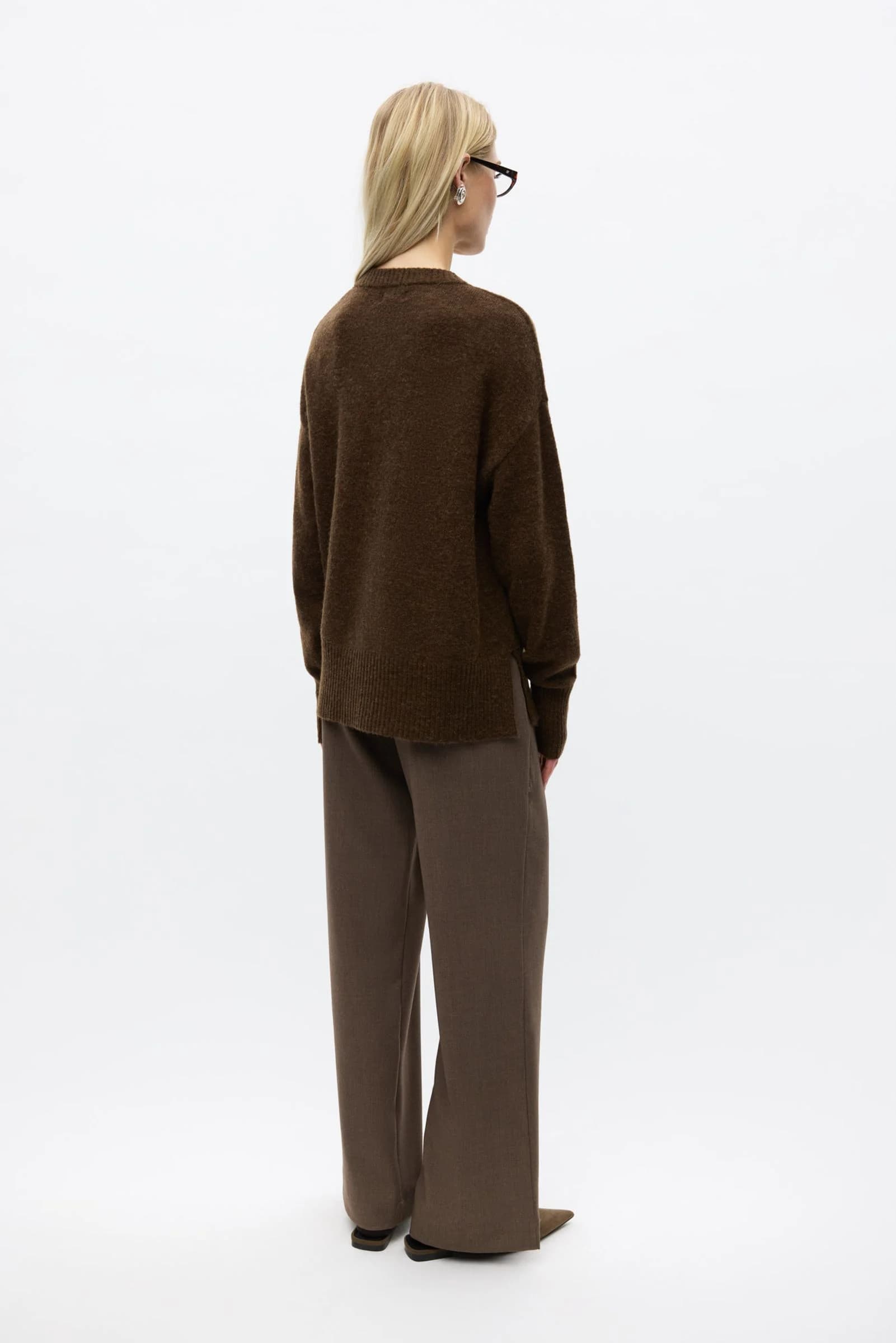 ENADA LS SPLIT KNIT 7454 Chocolate Torte Mel