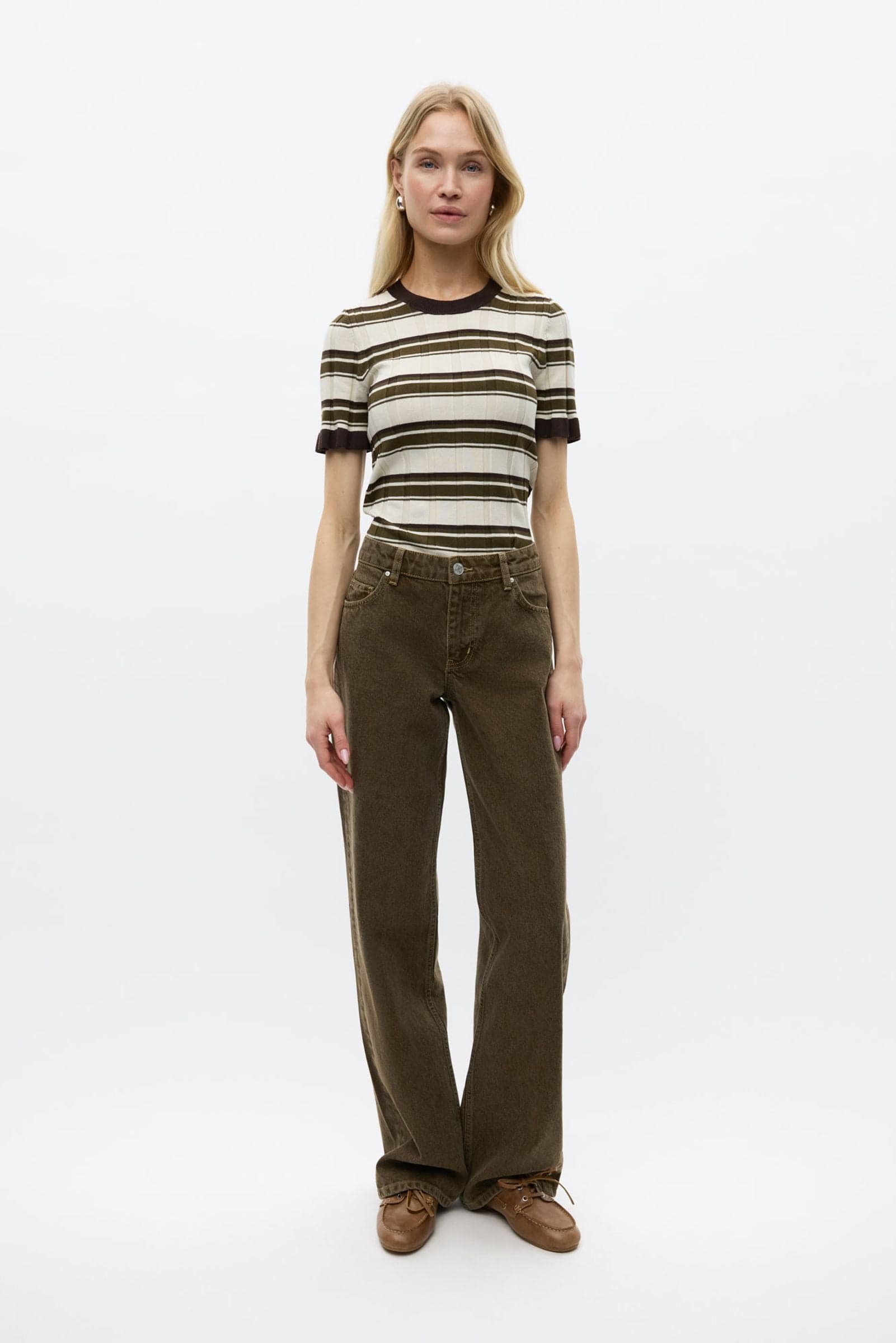 ENBONNIE JEANS 7455 Faded Olive