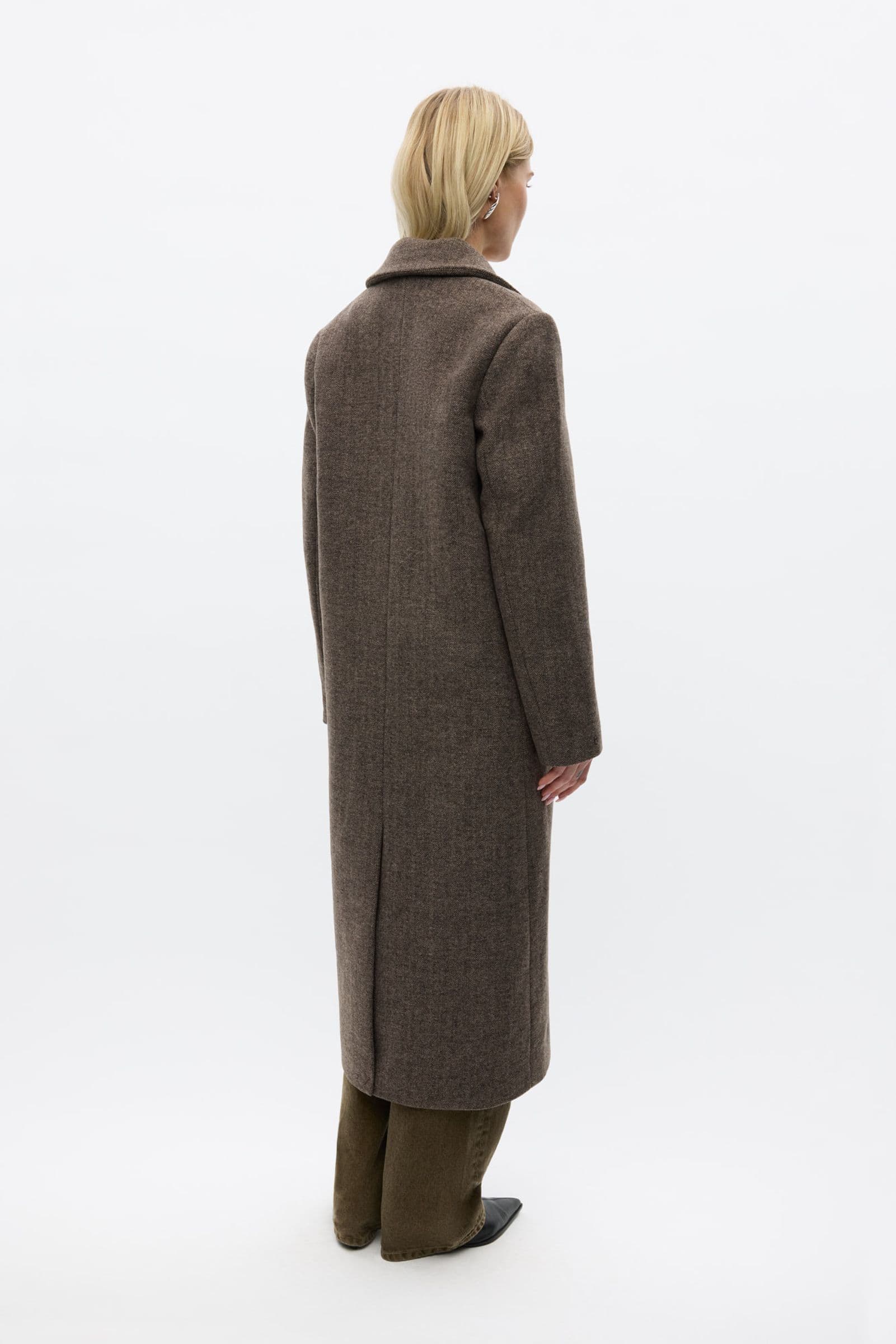 ENVALERIE JACKET 7428 Chocolate Black Stripe
