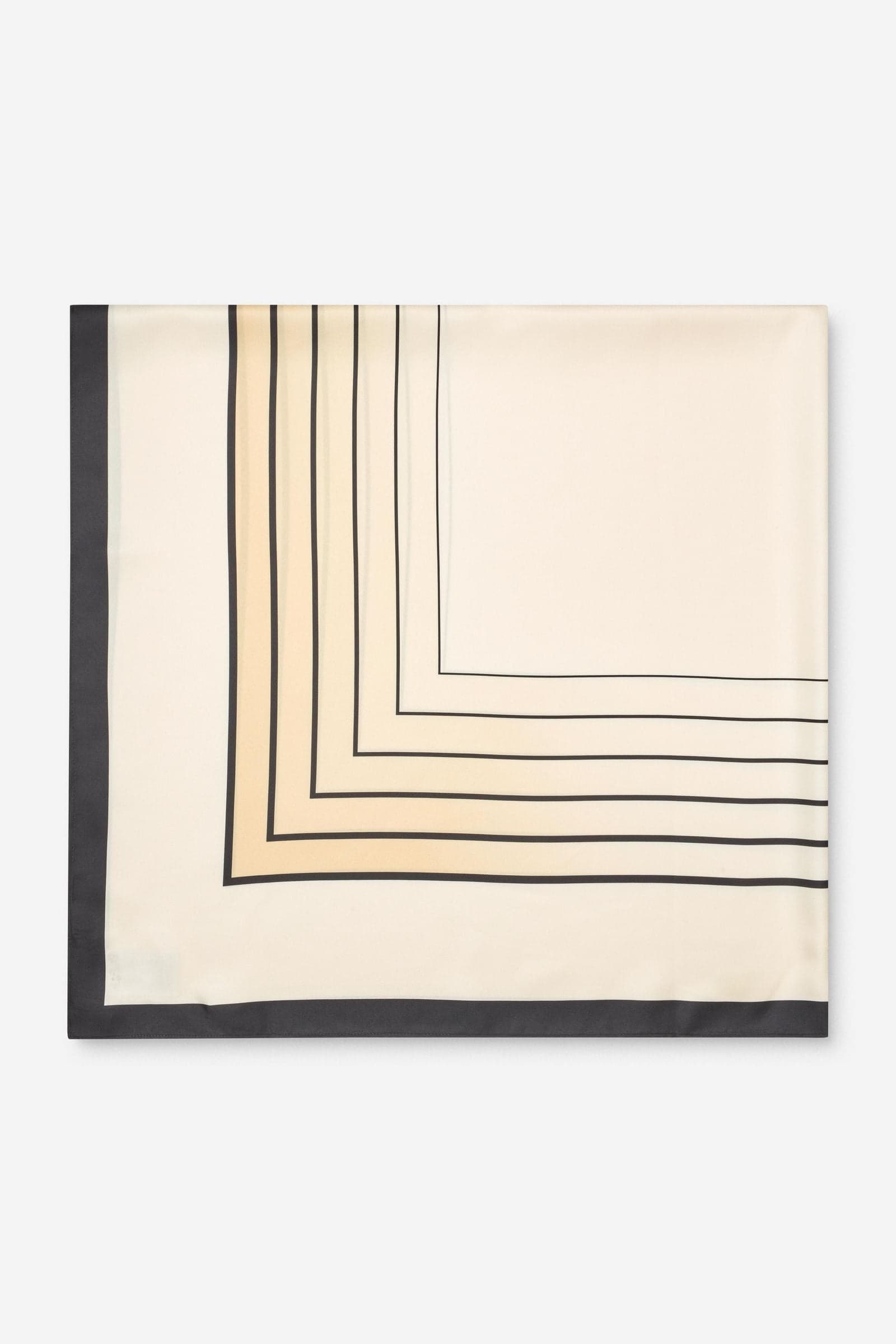 ENNOEL SCARF 7457 Yellow Stripe