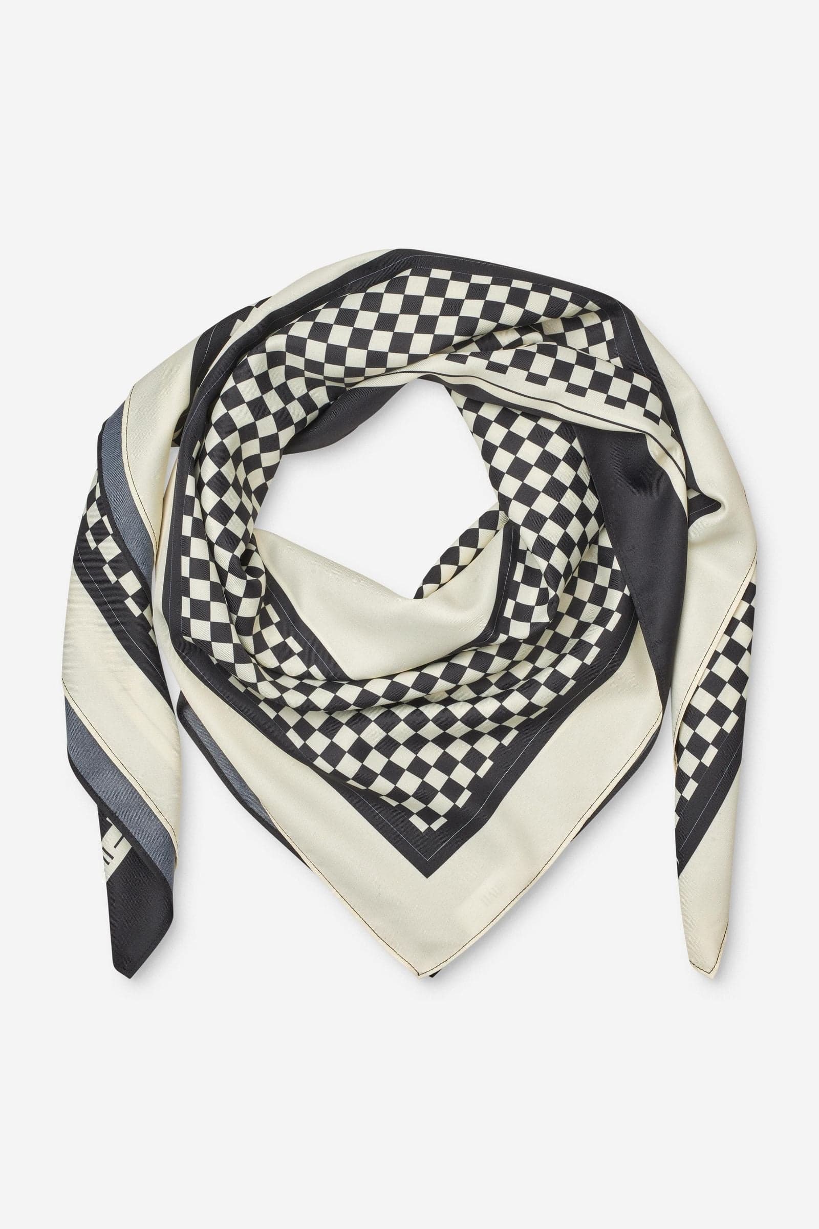 ENNOEL SCARF 7457 Checkboard