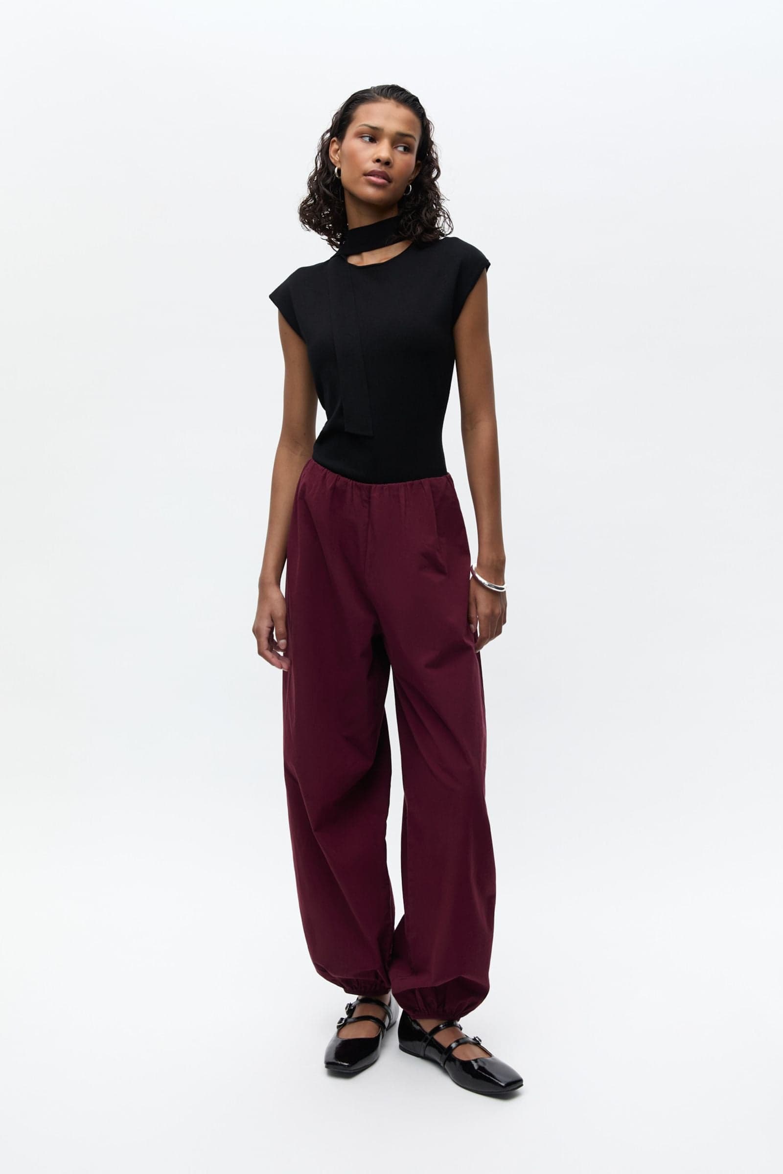ENBUBBLE PANTS 7384 Zinfandel