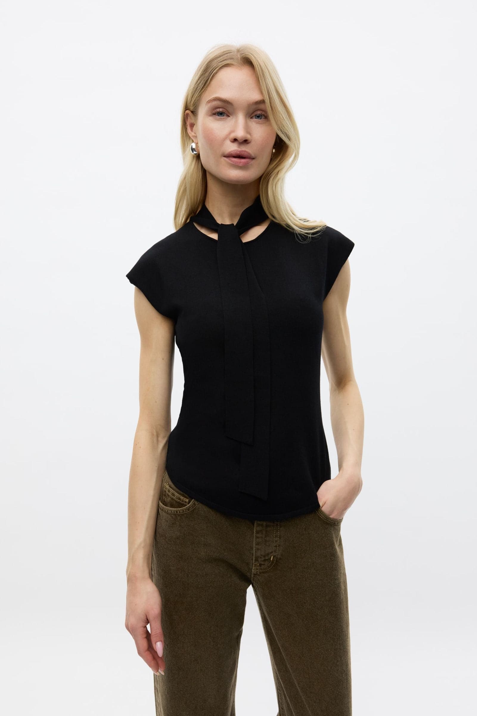 ENNELLA SS KNIT 7231 Black