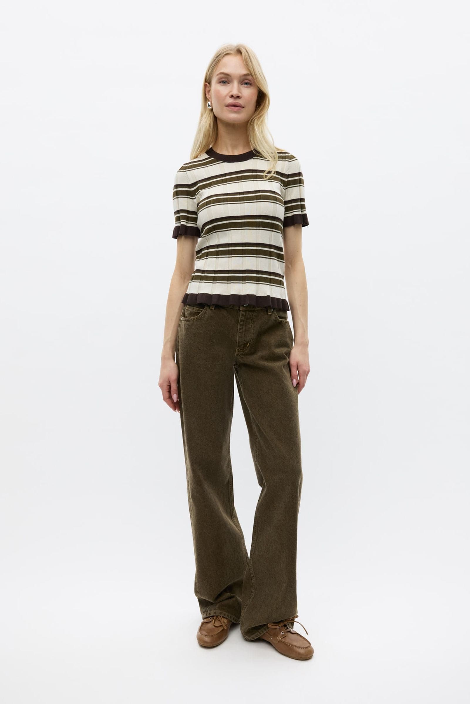ENGIGI SS KNIT TEE 7231 Olive Birch St.