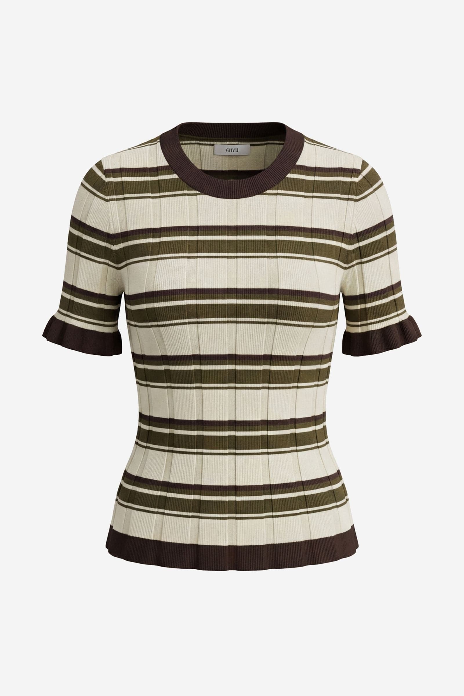 ENGIGI SS KNIT TEE 7231 Olive Birch St.