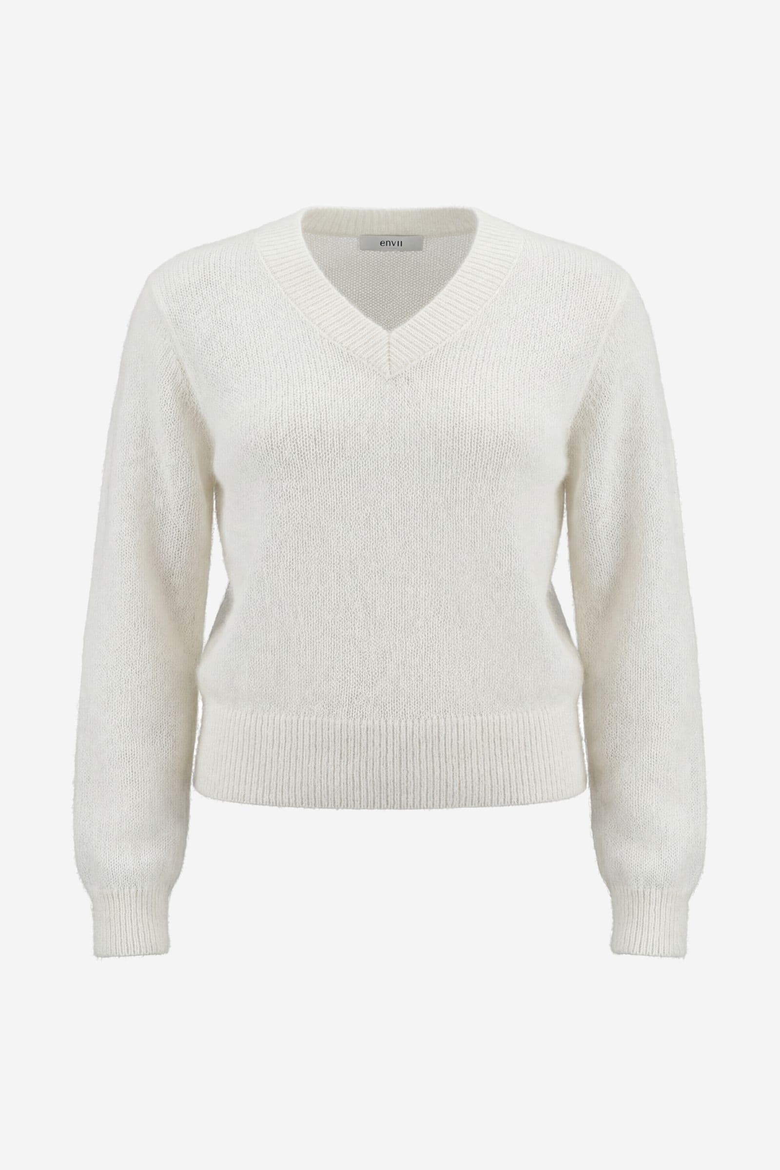 ENDOVA LS V-N KNIT 7464 Silver Birch