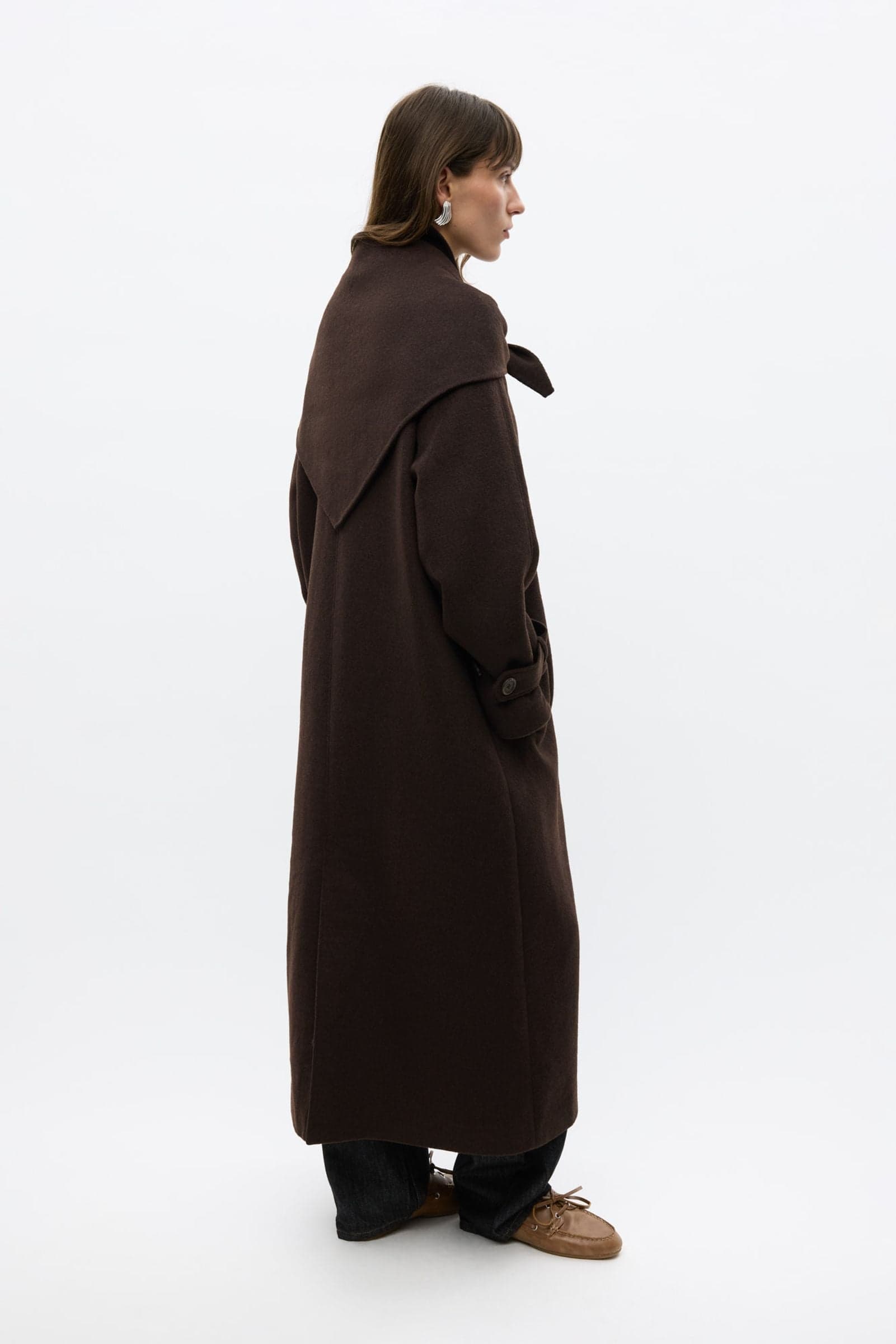ENSENECA SCARF 7276 Chocolate Torte Mel