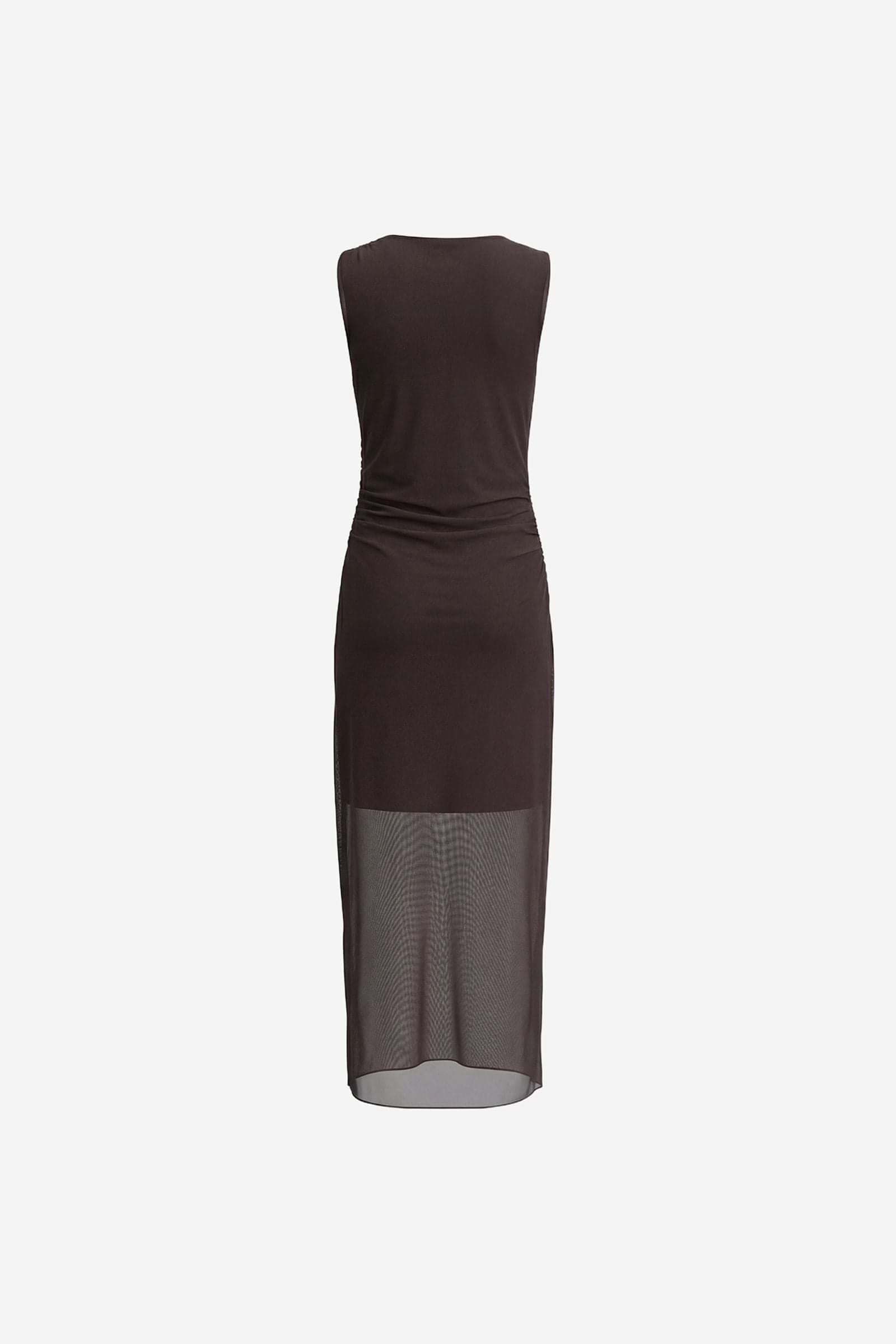 ENNICOLA TANK LONG DRESS 7386 Chocolate Torte