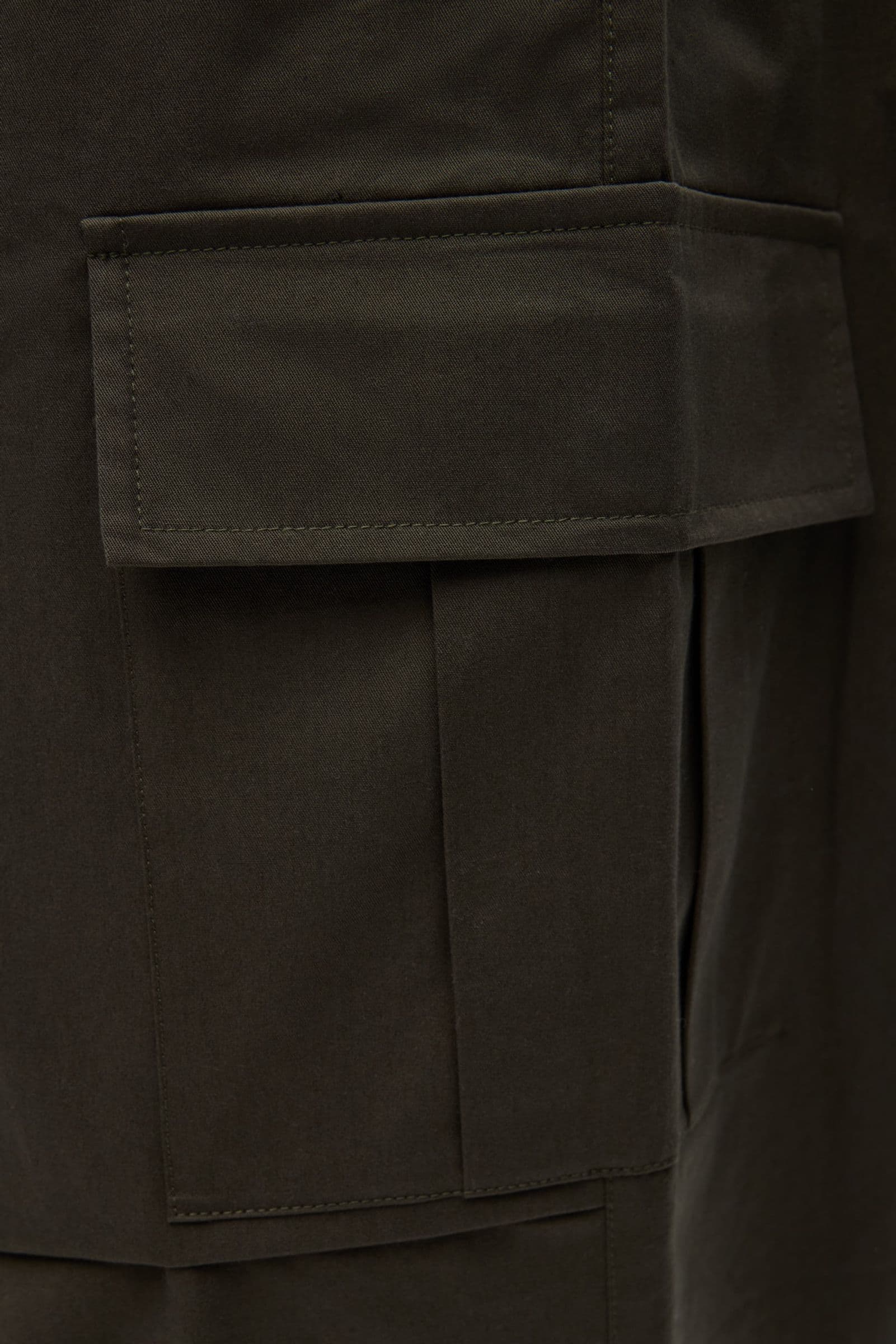 ENBELOU PANTS POCKET 7487 Washed Dark Olive