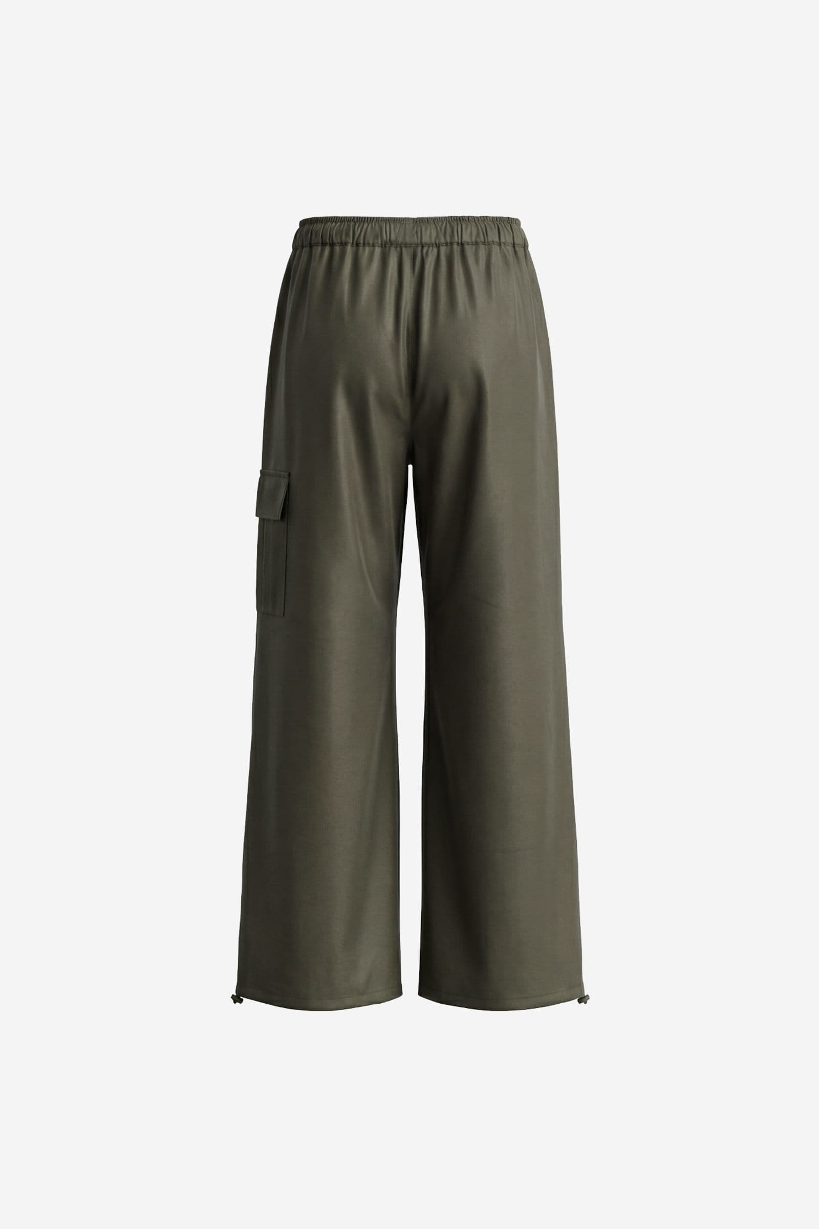ENBELOU PANTS POCKET 7487 Washed Dark Olive
