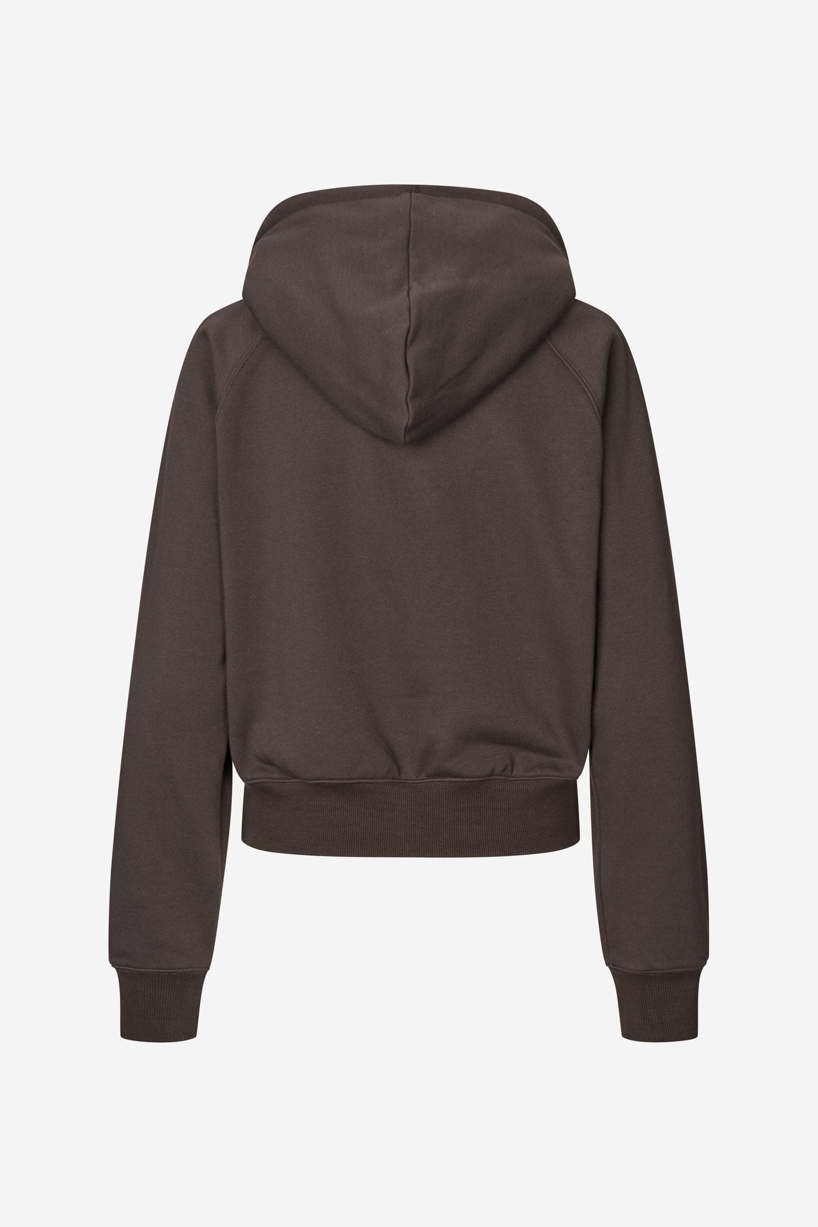 ENTHEIA LS ZIP HOODIE 7492 Chocolate Torte