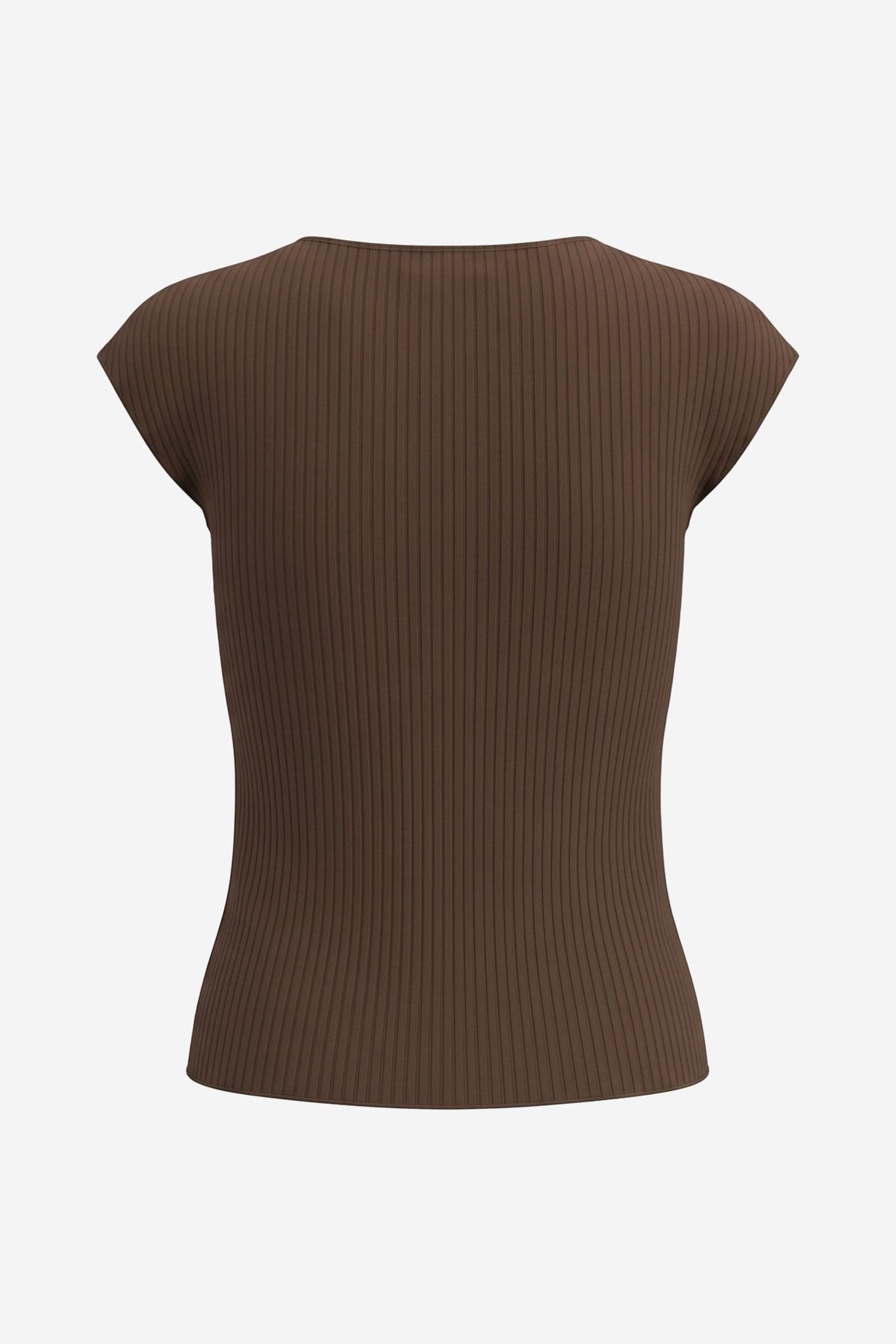 ENELIN SL CARDIGAN 7442 Chocolate Torte