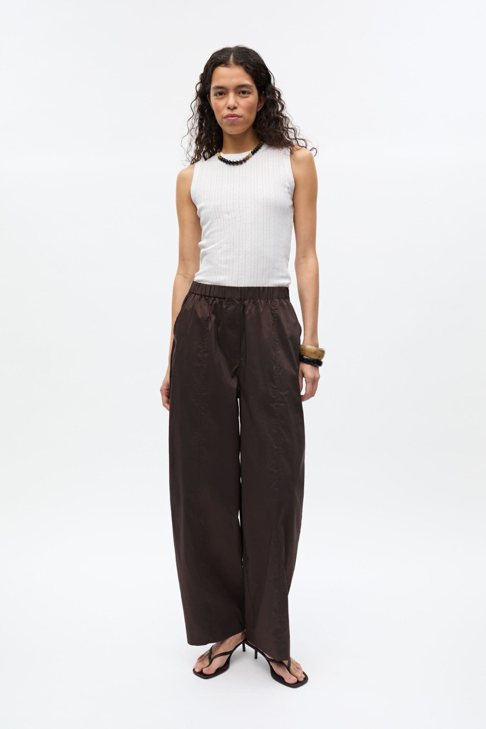 ENLILA PANTS 7337 Chocolate Torte