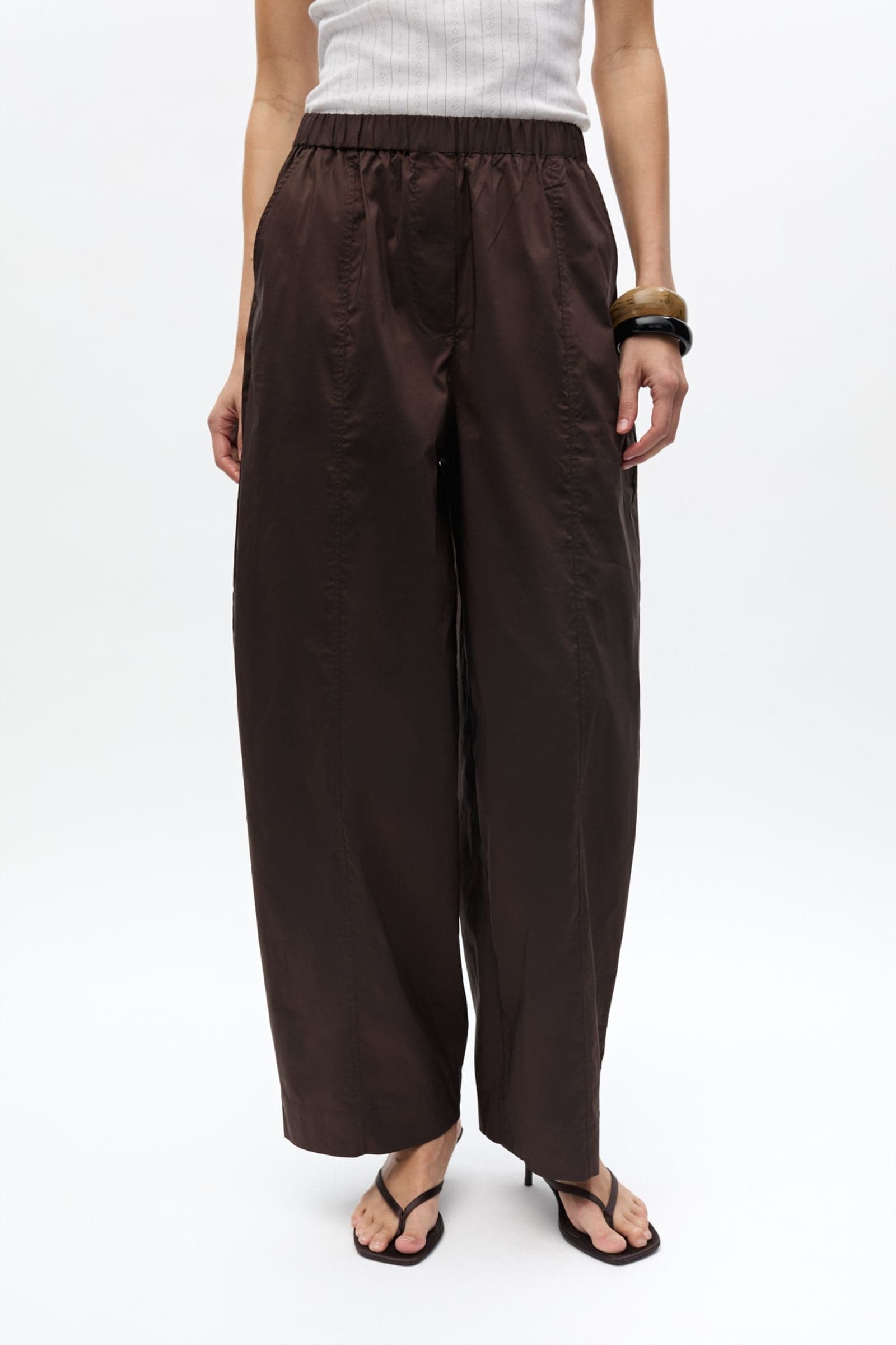 ENLILA PANTS 7337 Chocolate Torte