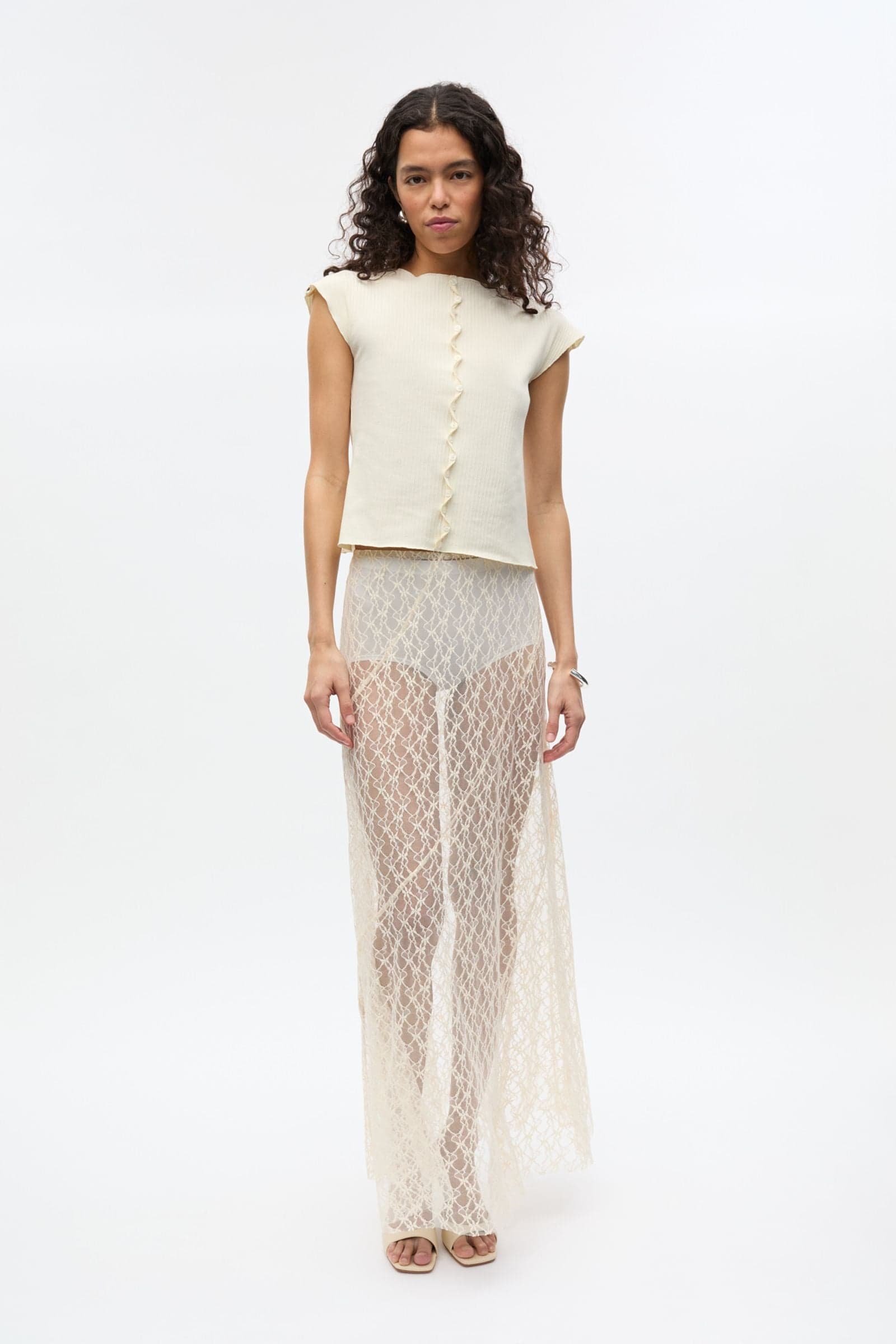 ENWHAM SKIRT 7501 Buttercream