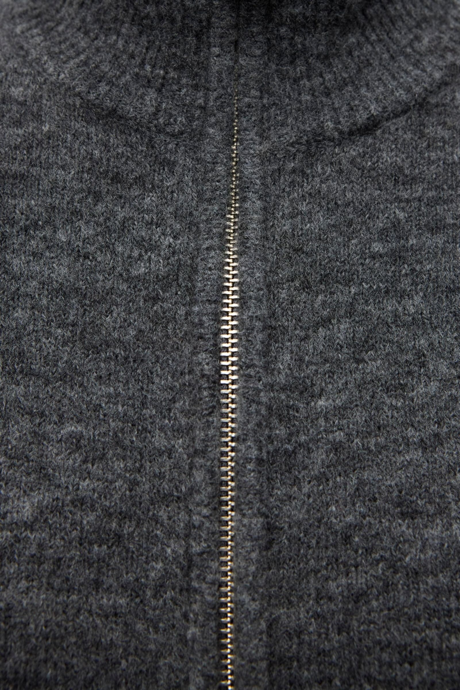 Enbessie LS Cardigan 7454 Dark Grey Mel.