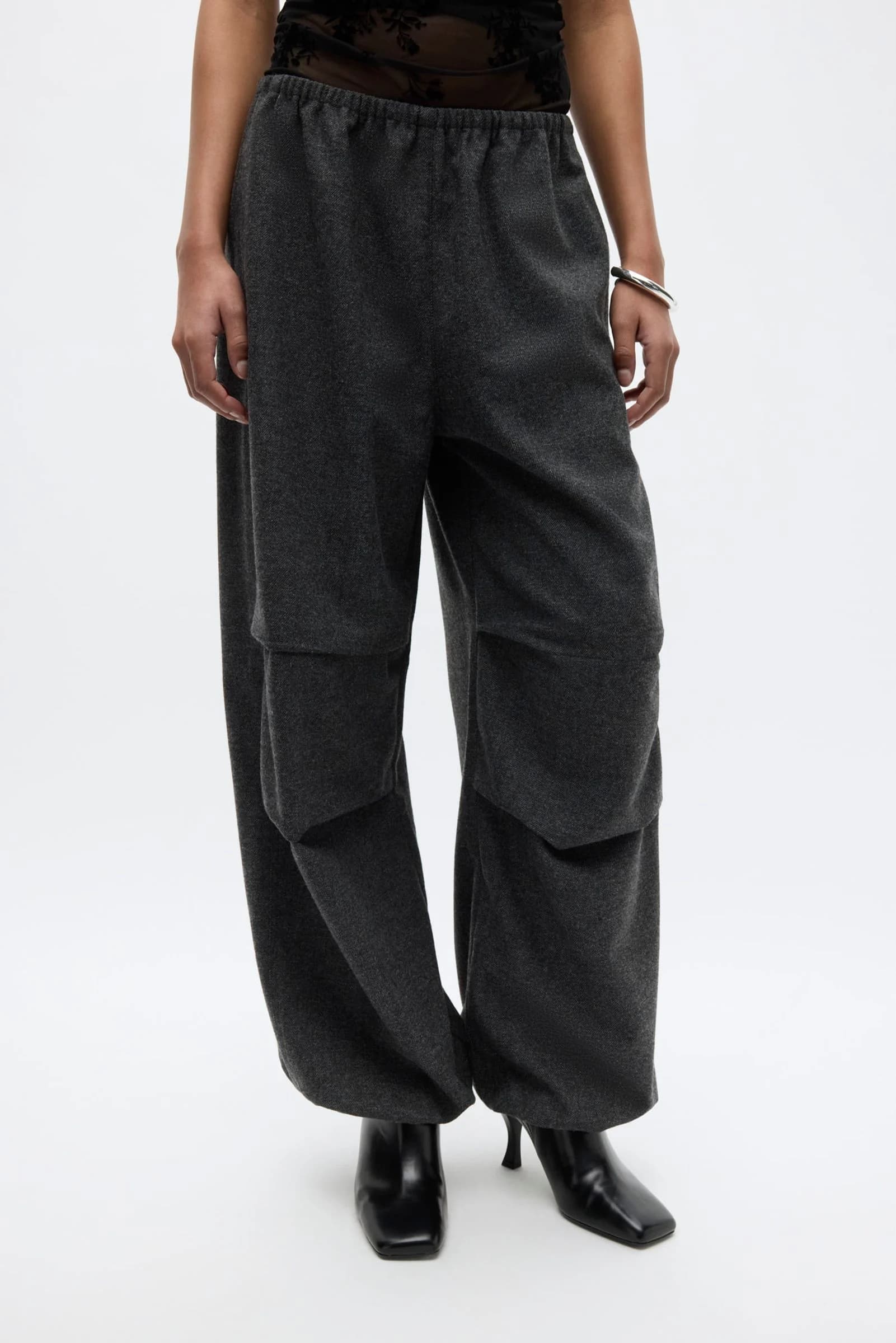 Enbelou Pants 7461 Dark Grey Mel.