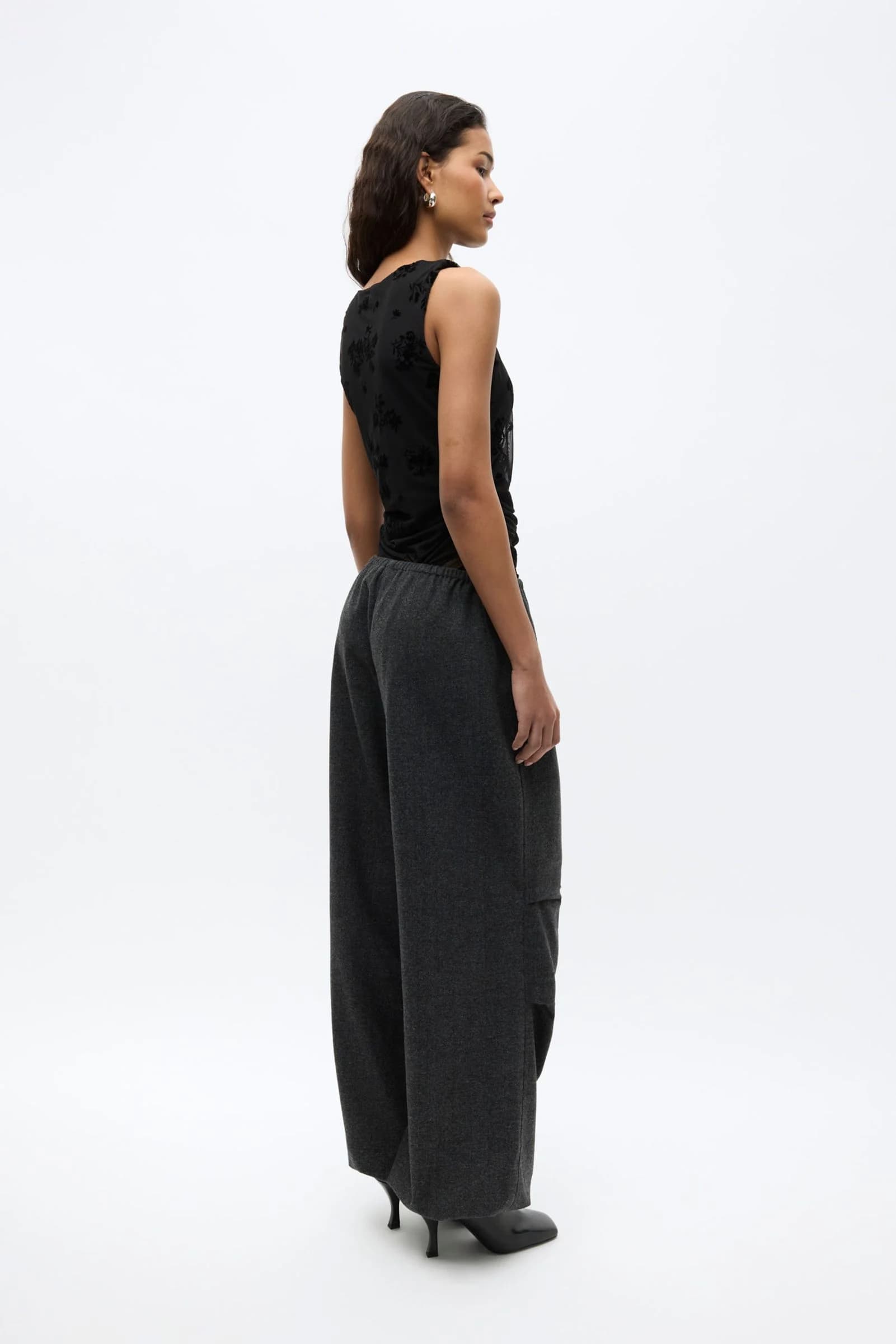 Enbelou Pants 7461 Dark Grey Mel.