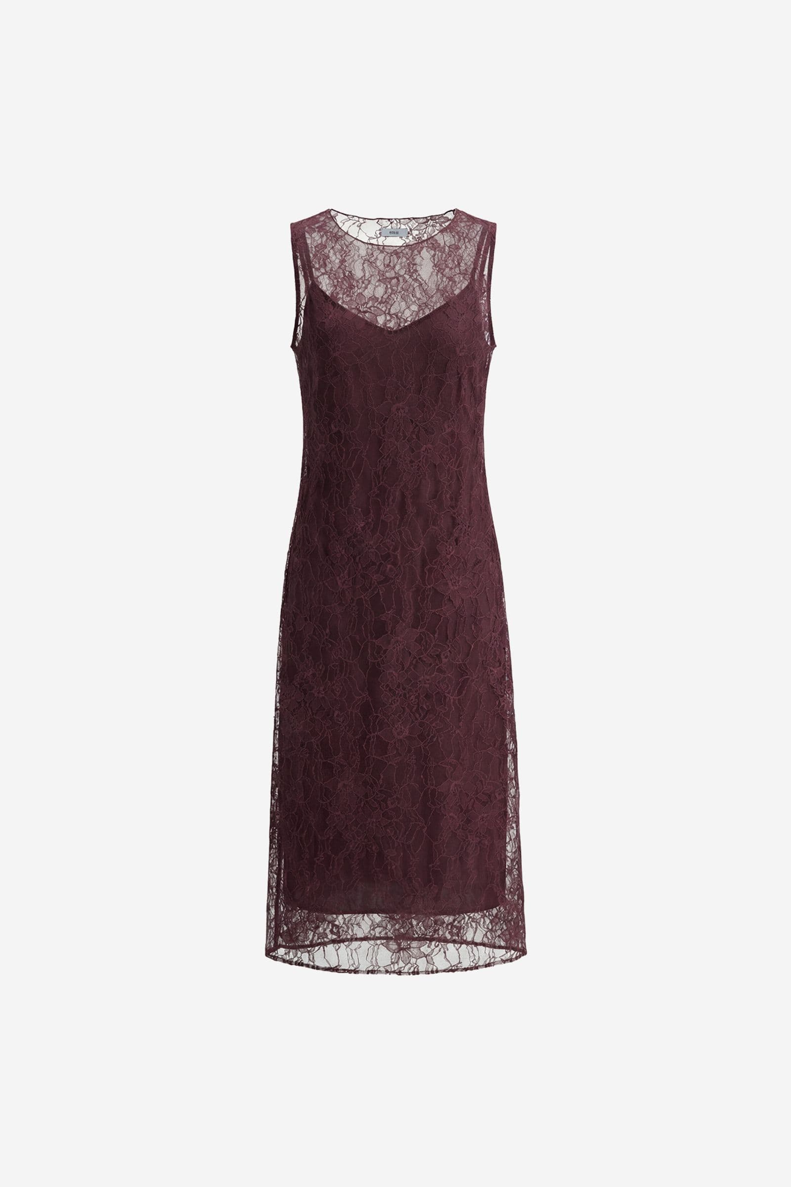 Envega SL slip dress 7466 Decadent Chocolate