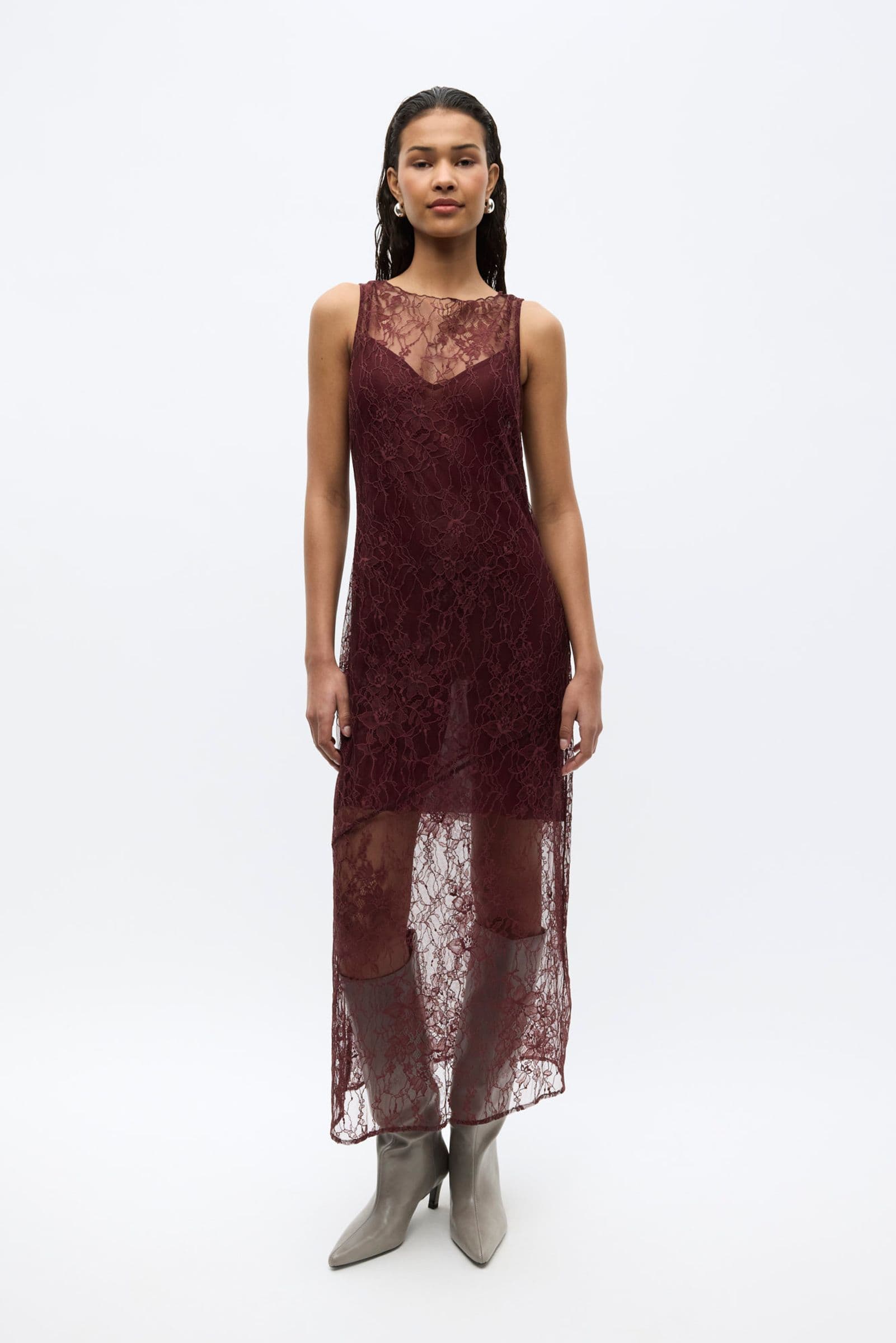 Envega SL slip dress 7466 Decadent Chocolate