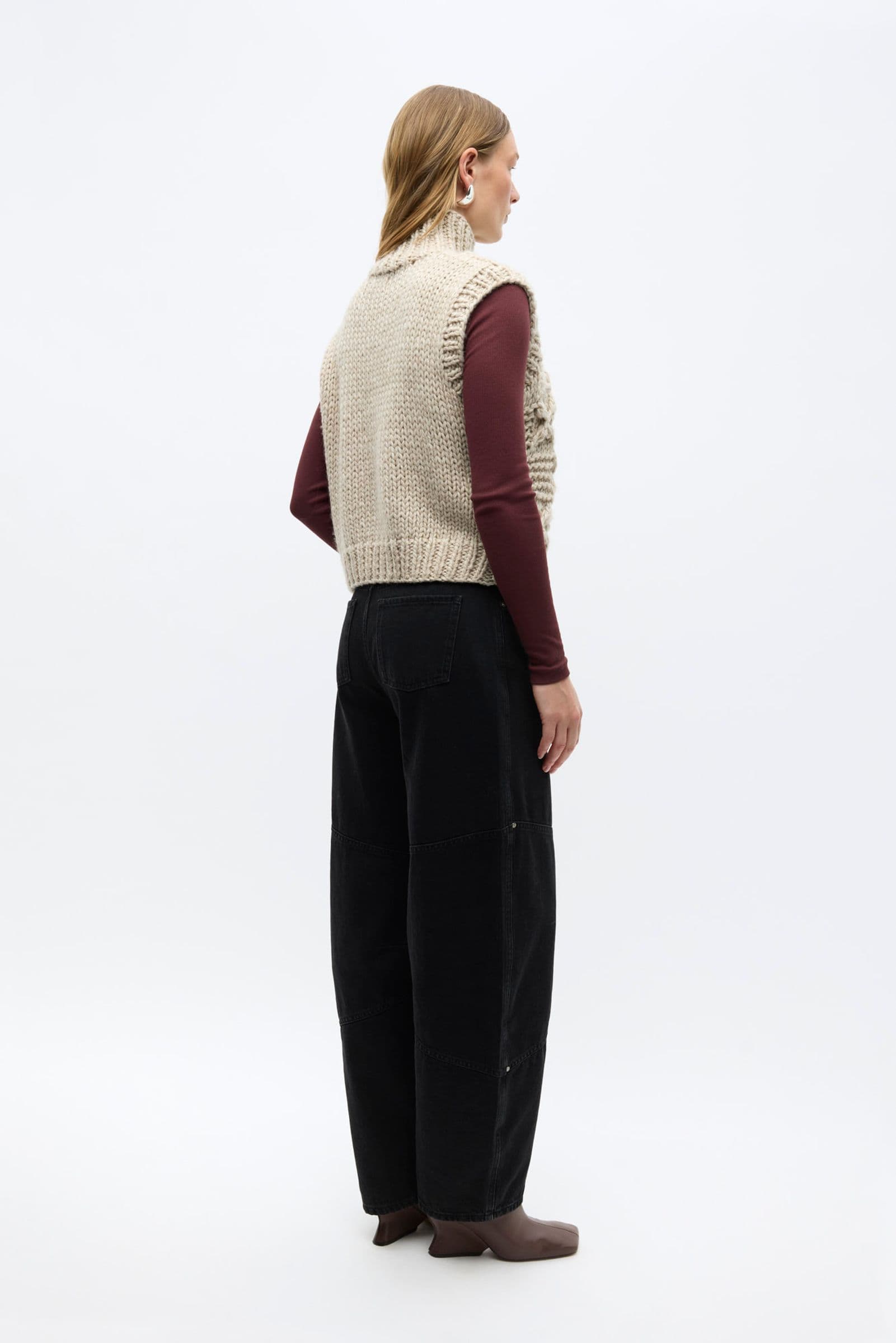 Enkaia Vest 7478 Silver Birch Mel