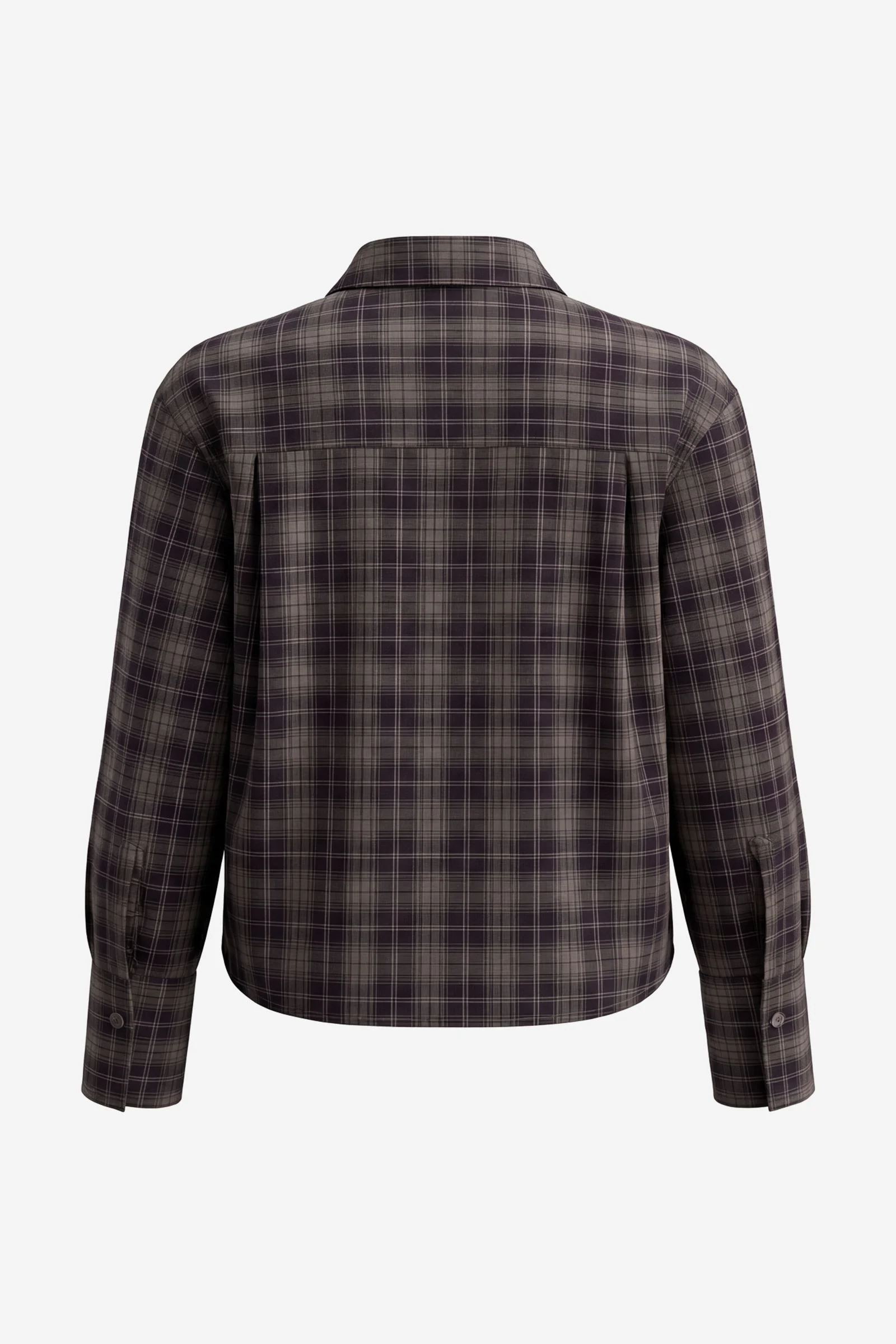 Enweb Ls Short Shirt Ch 7488 Decadent Check