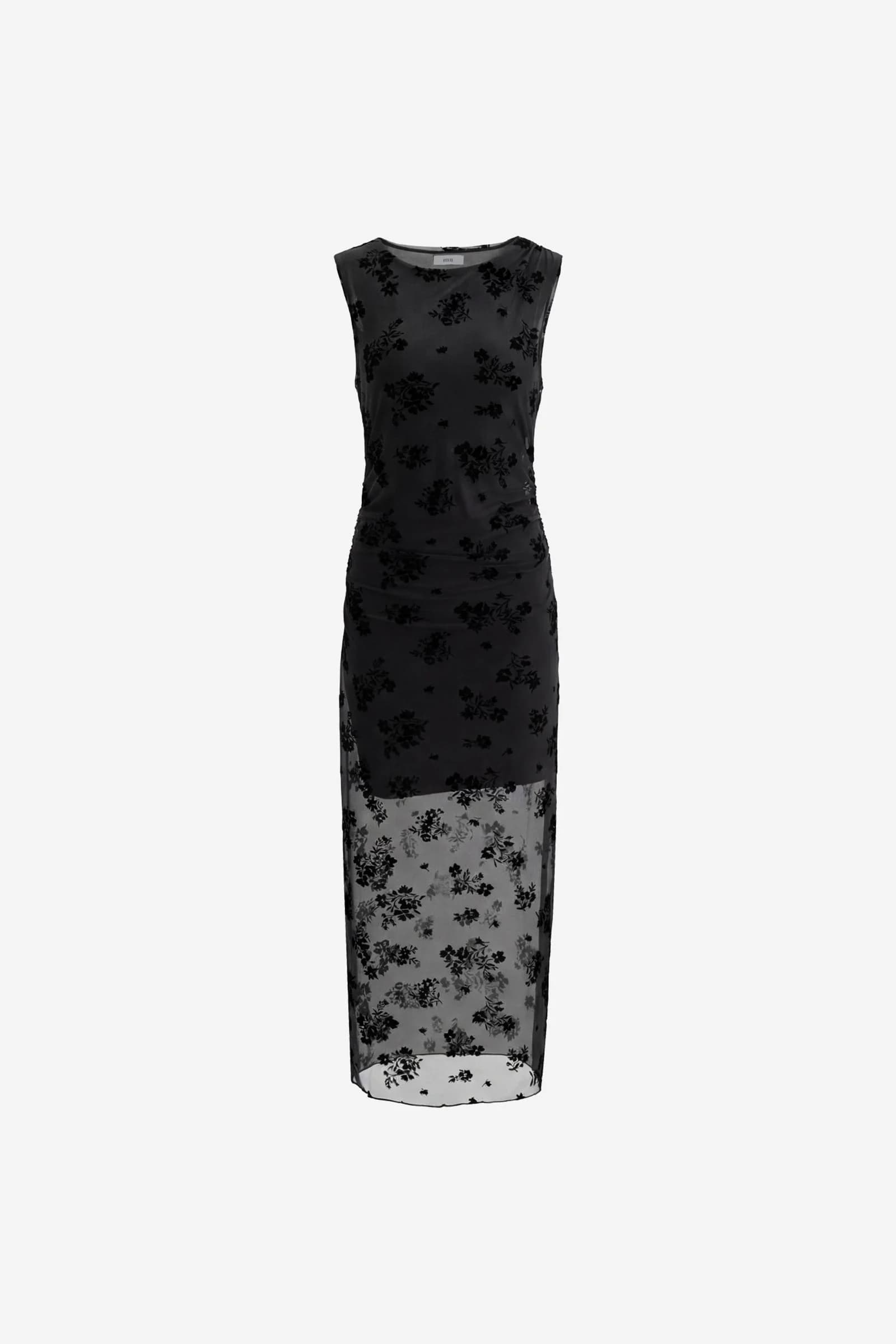 Ennicola Tank Long Dress 7357 Black