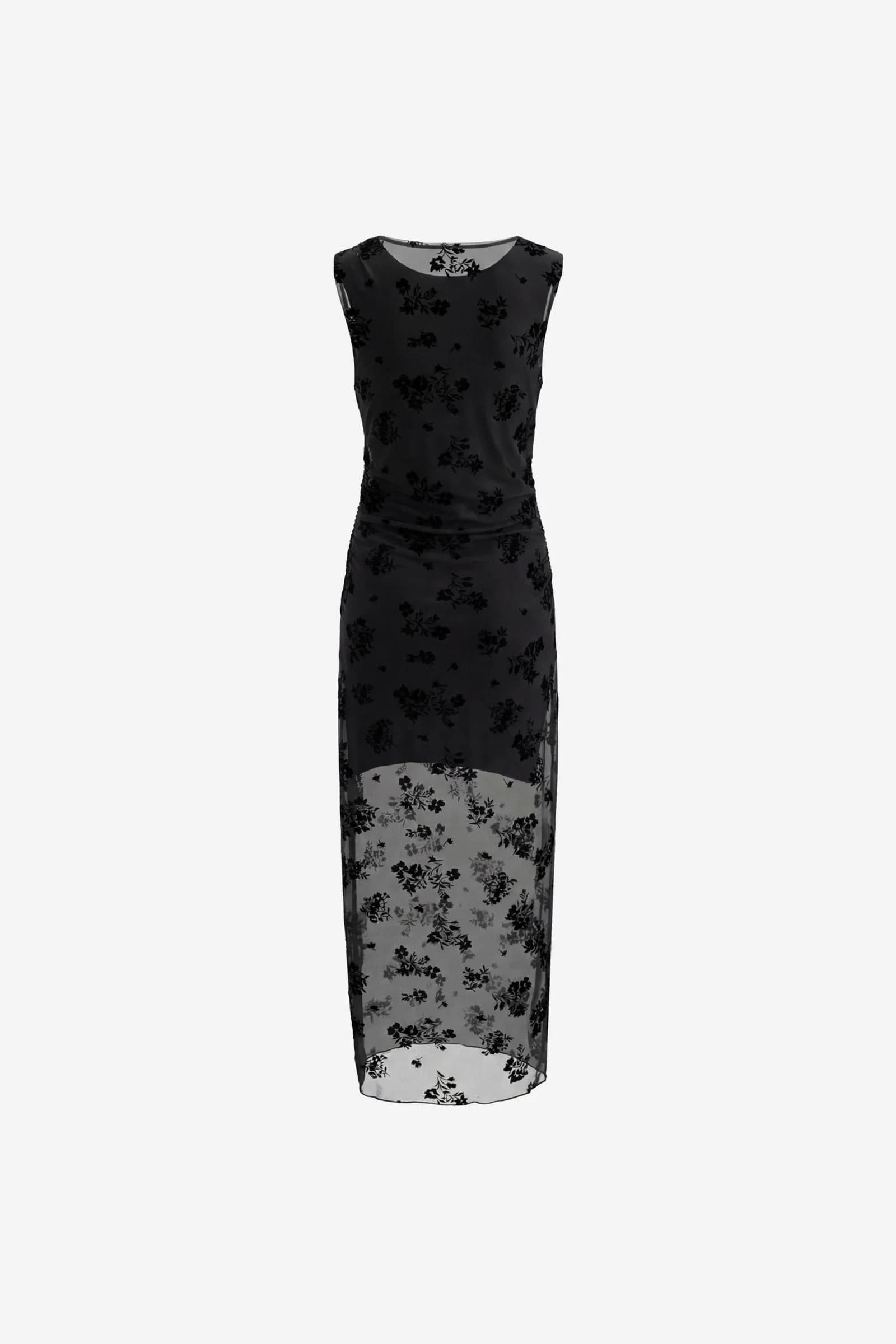 Ennicola Tank Long Dress 7357 Black