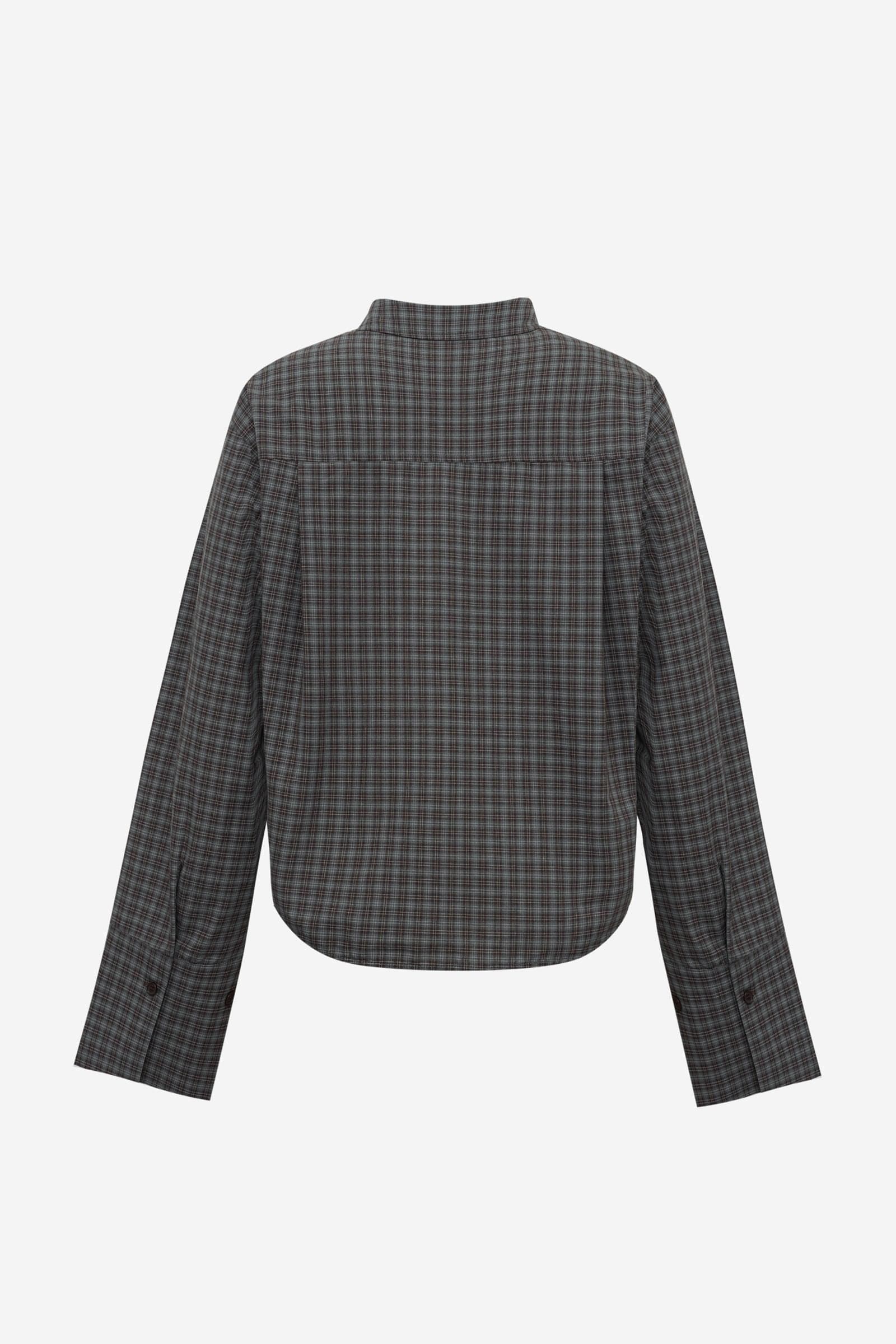 ENWEB LS SHORT SHIRT 7518 Pine Check