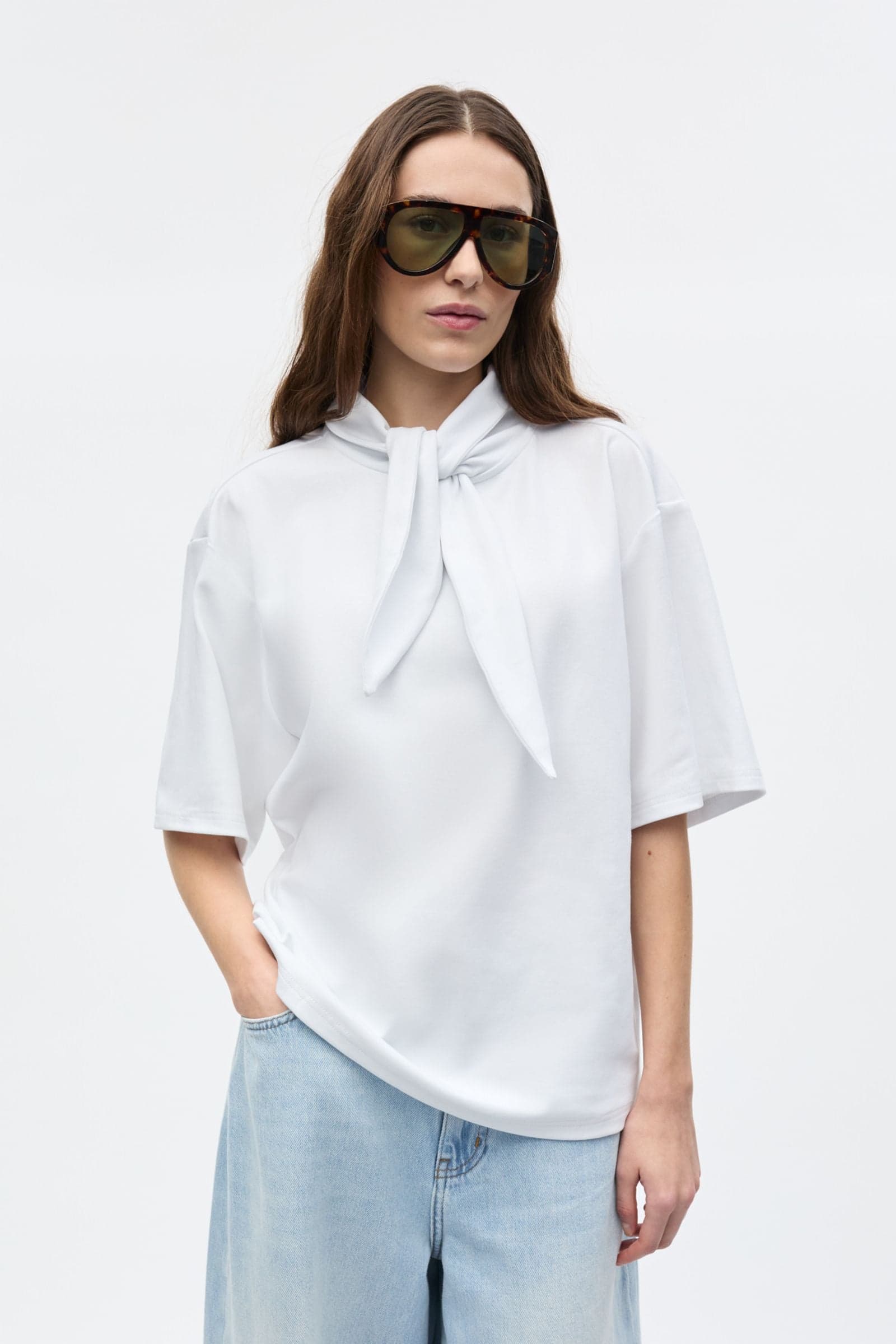 ENMARIN SS TEE 7519 WHITE