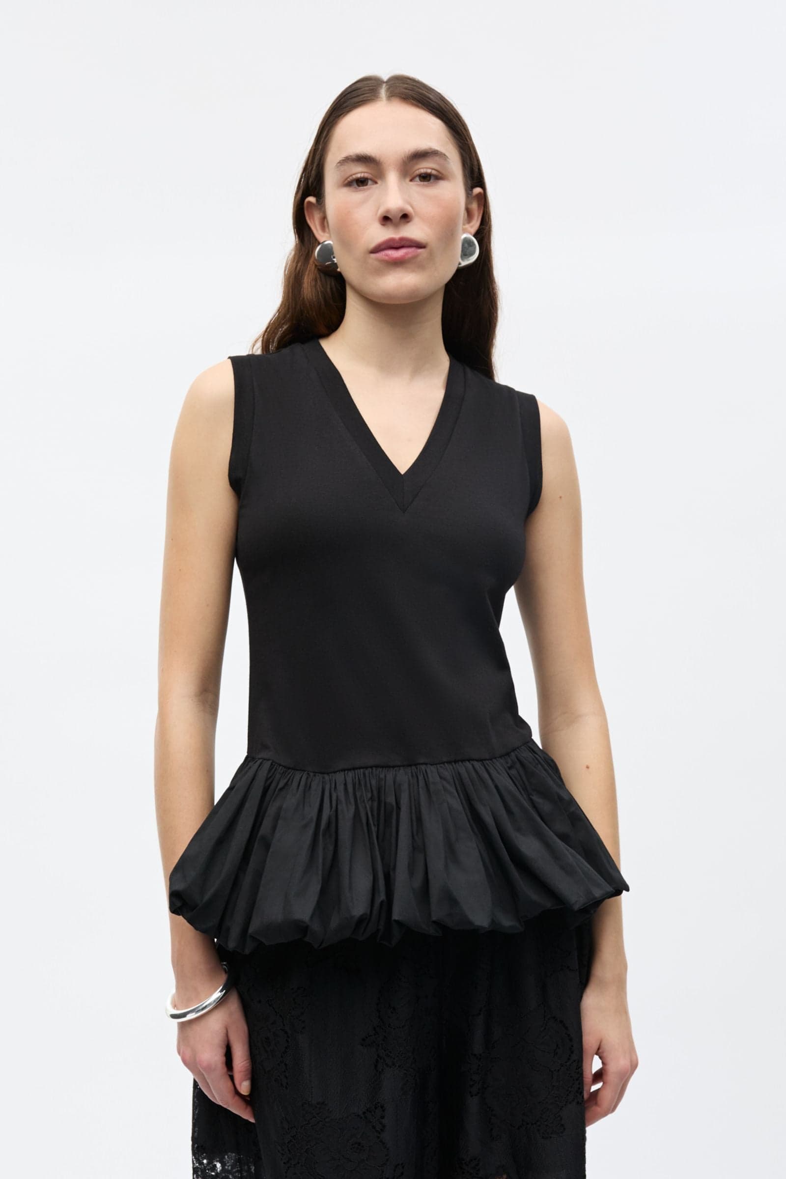 ENALINA V-N TOP 7523 Black