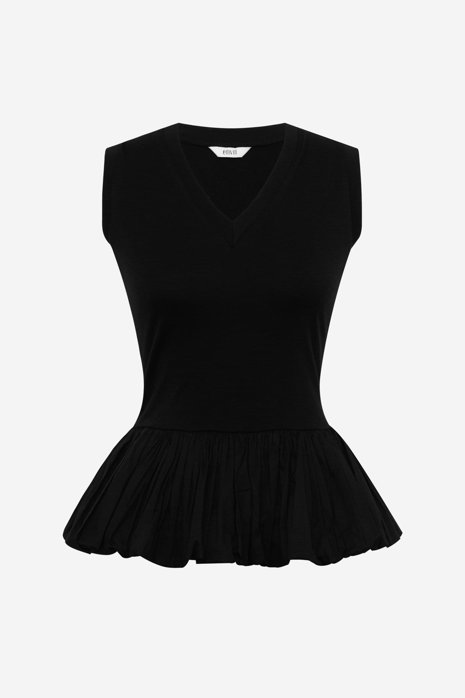 ENALINA V-N TOP 7523 Black