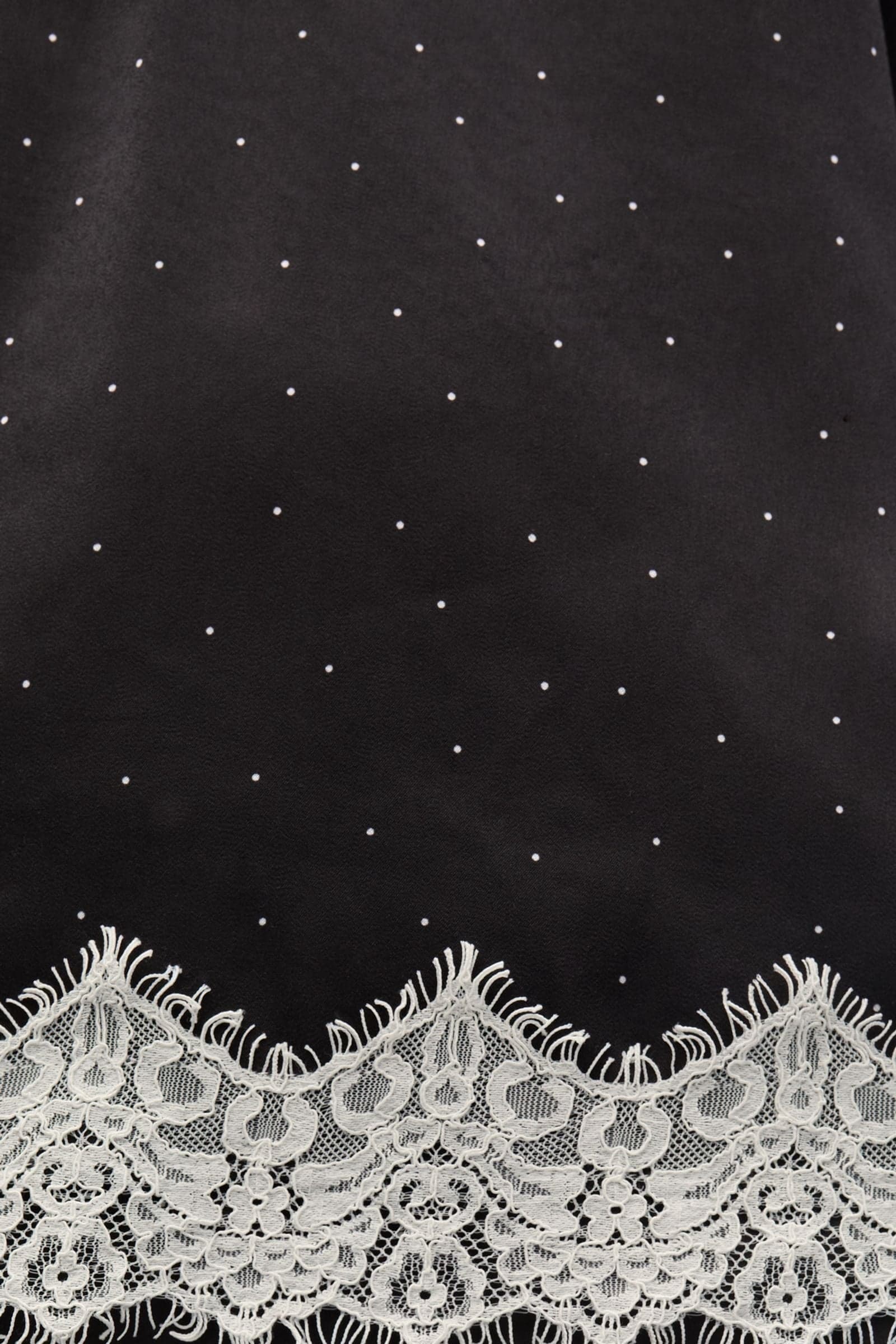 ENNANNA SINGLET TOP A Black White mini dot