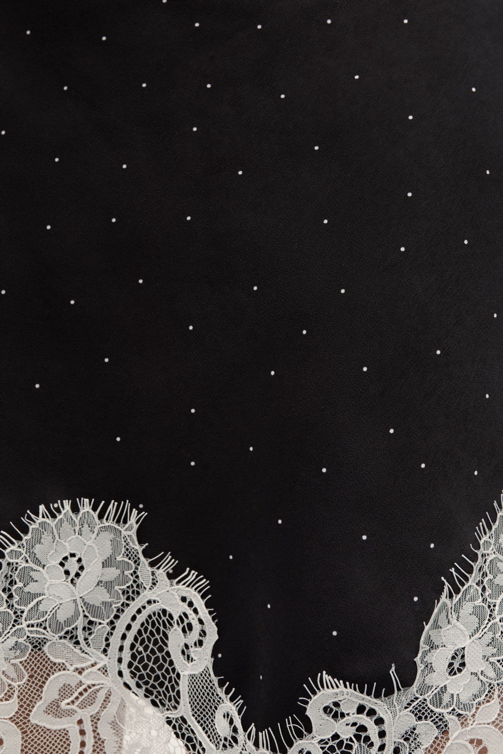 ENNANNA SKIRT 7520 Black White mini dot