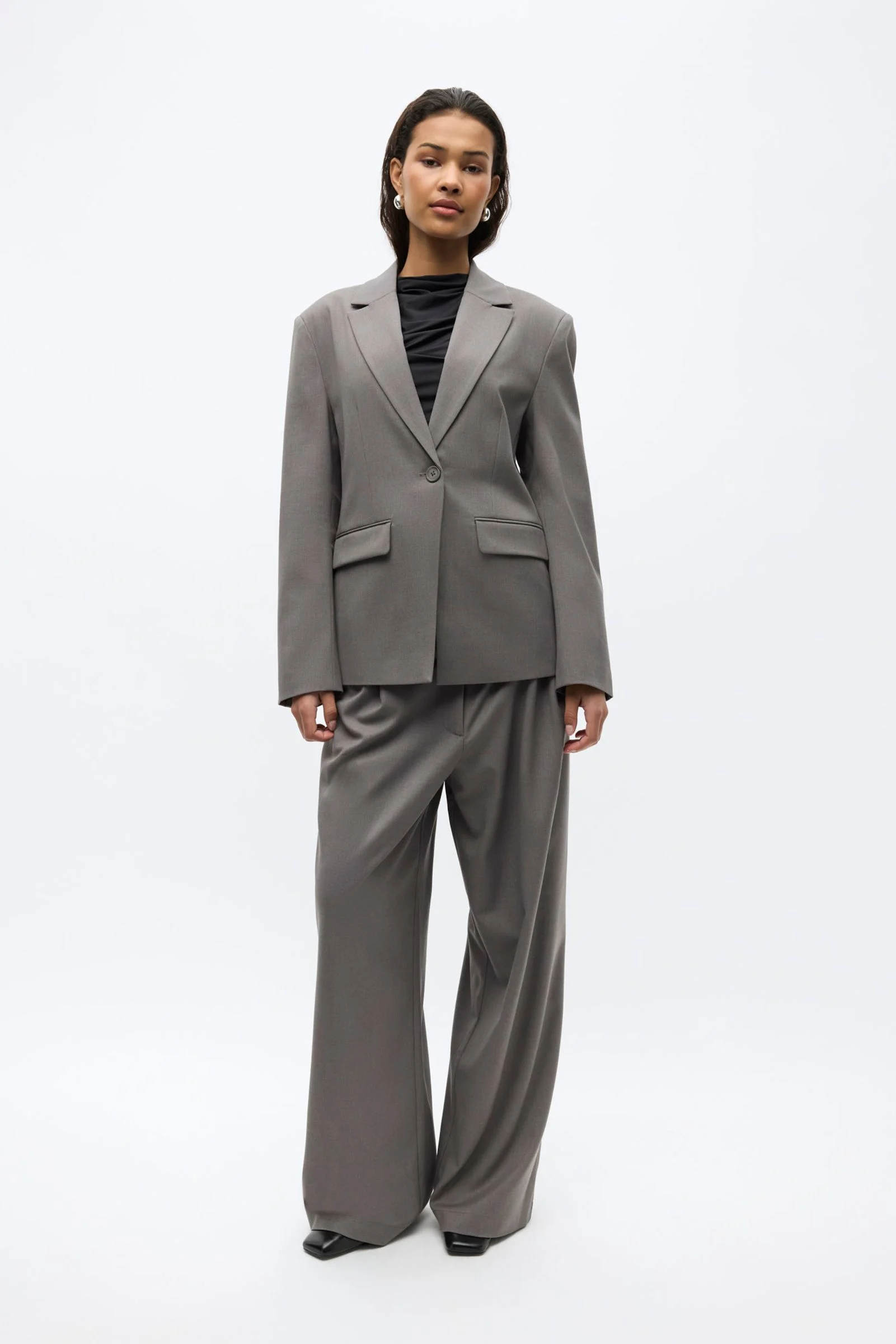 Enlena Blazer 7485 Gray Mel.