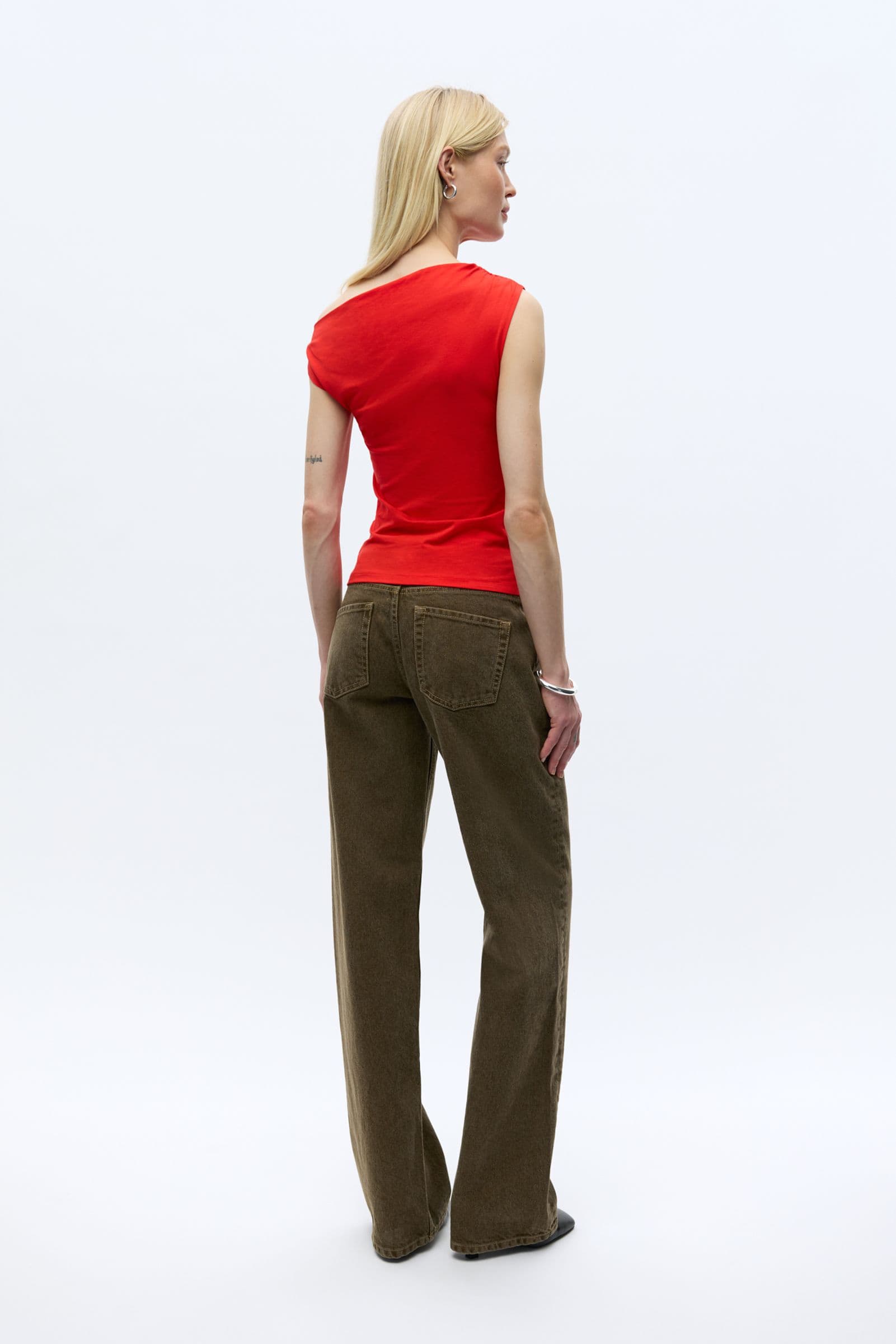 ENMARLEY TOP 7047 FIERY RED