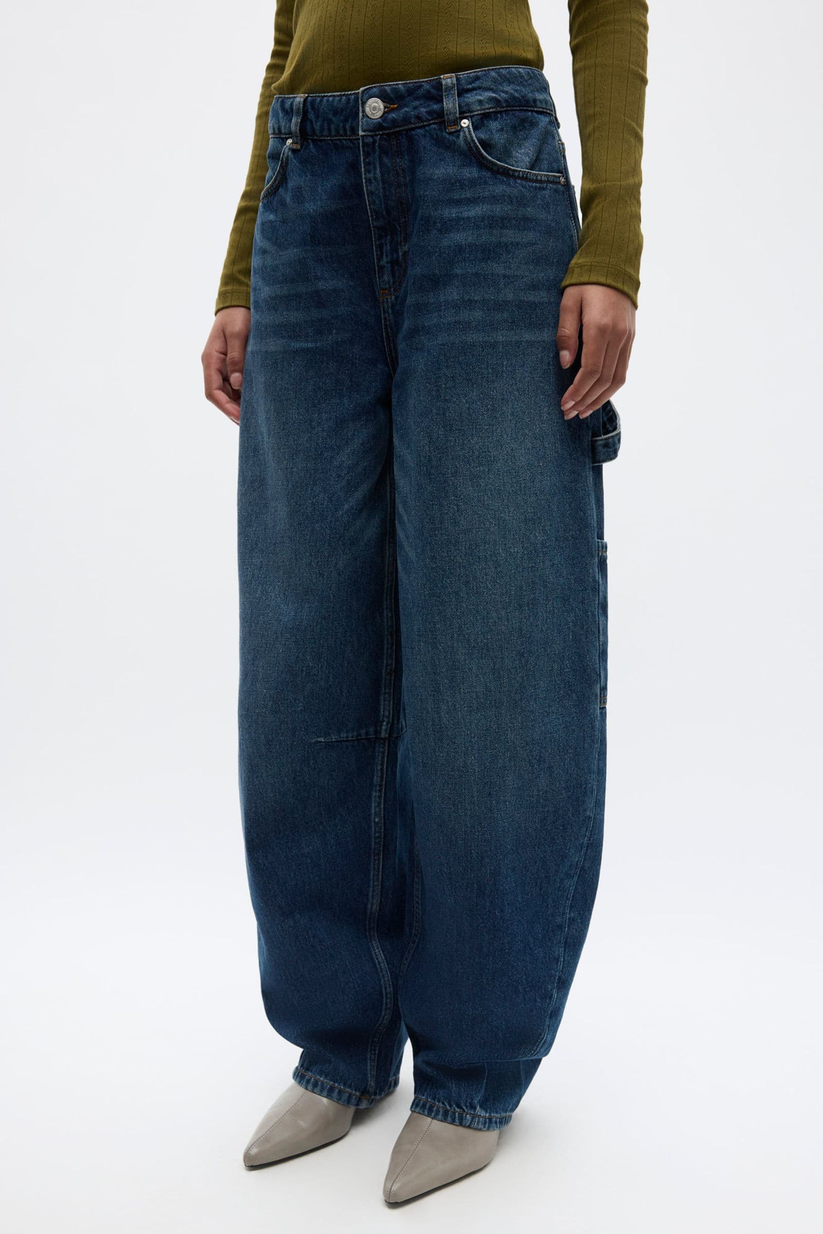 ENBILLIE POCKET JEANS 6856 Worn dark blue