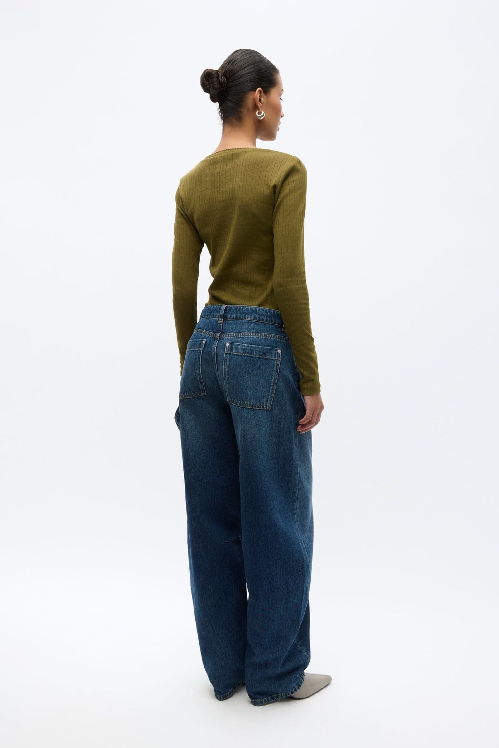 ENBILLIE POCKET JEANS 6856 Worn dark blue