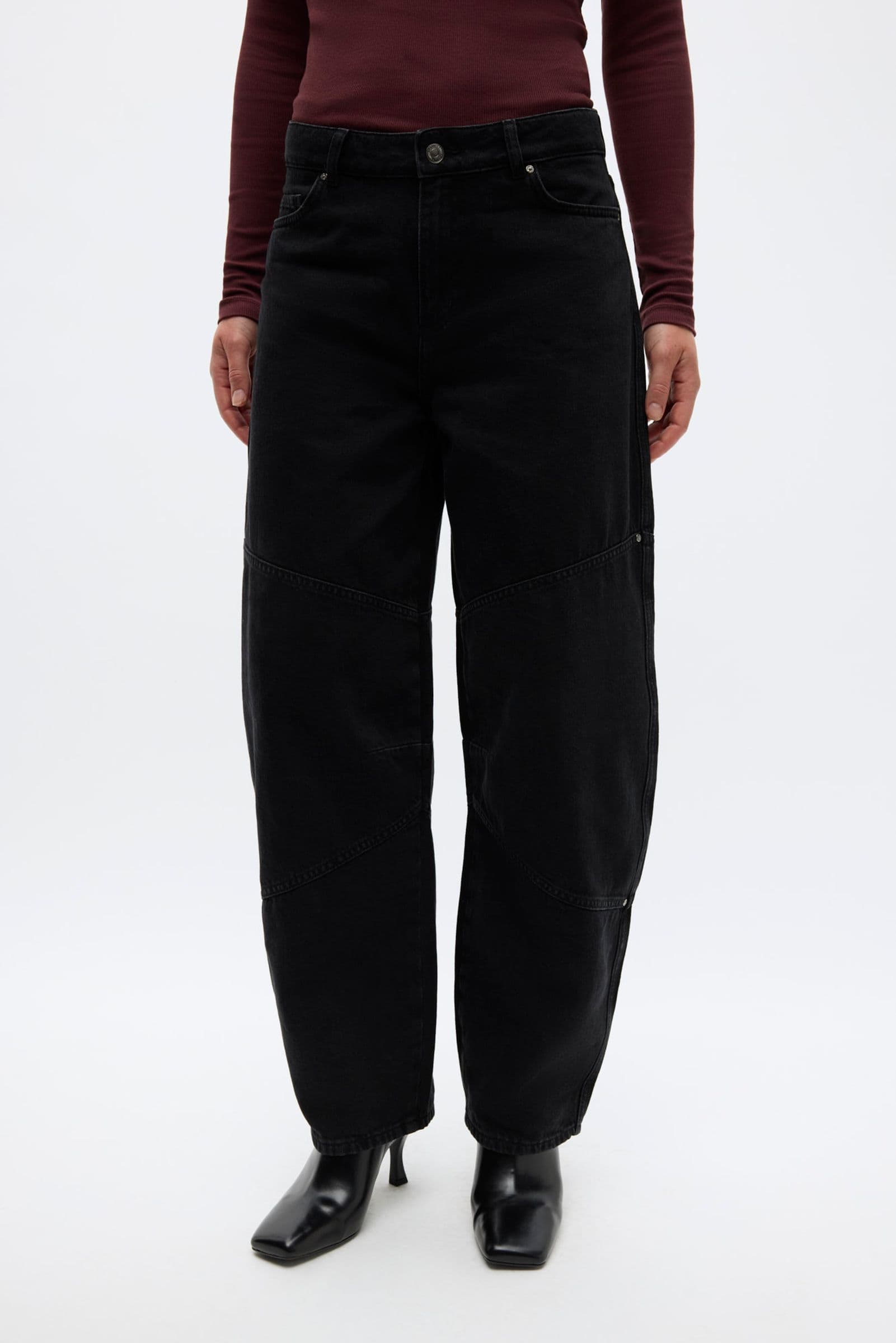 Enbillie Jeans Seam 6856 Washed Black