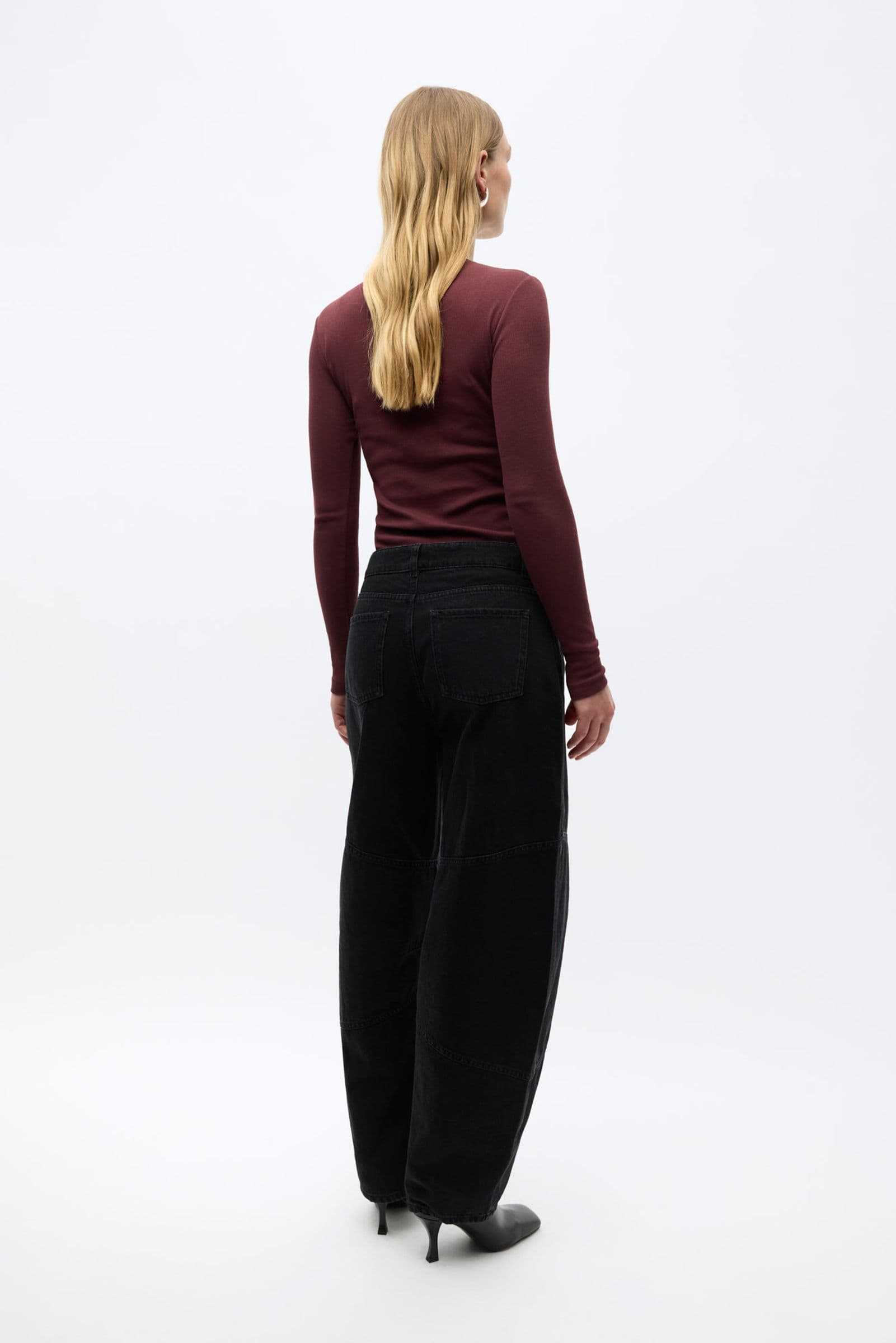 Enbillie Jeans Seam 6856 Washed Black