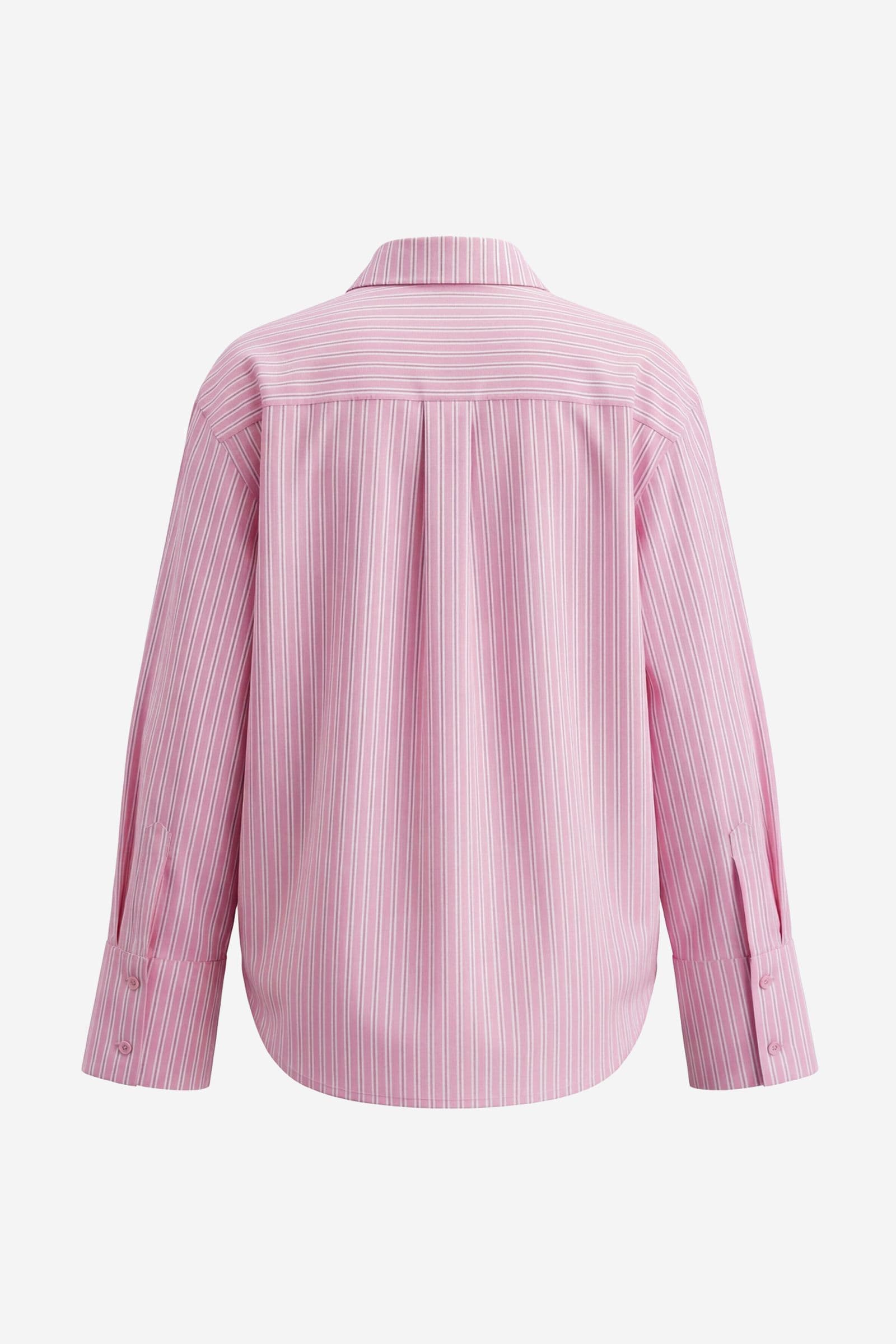 Enweb LS Short Shirt 7498 Bright Pink St.