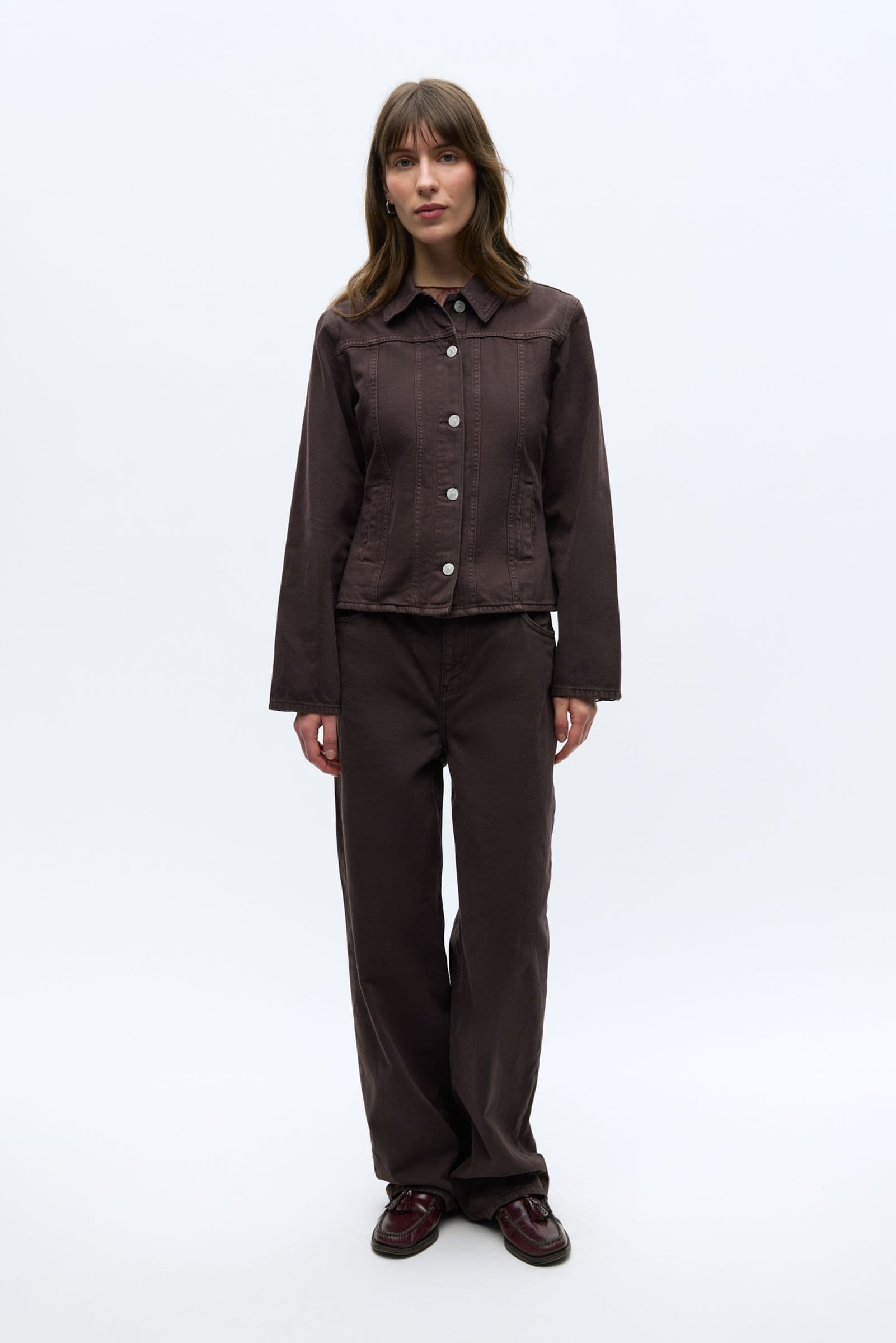 Eneve Jacket 6803 Worn Chocolate