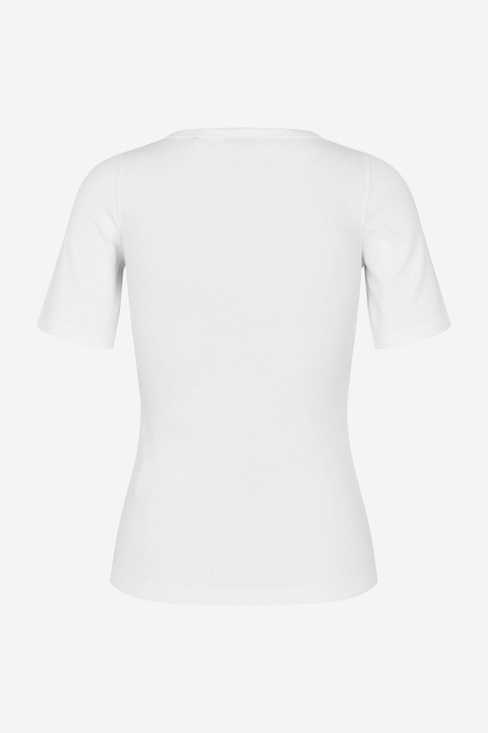 ENALLY HENLEY TEE 5314 Bright White