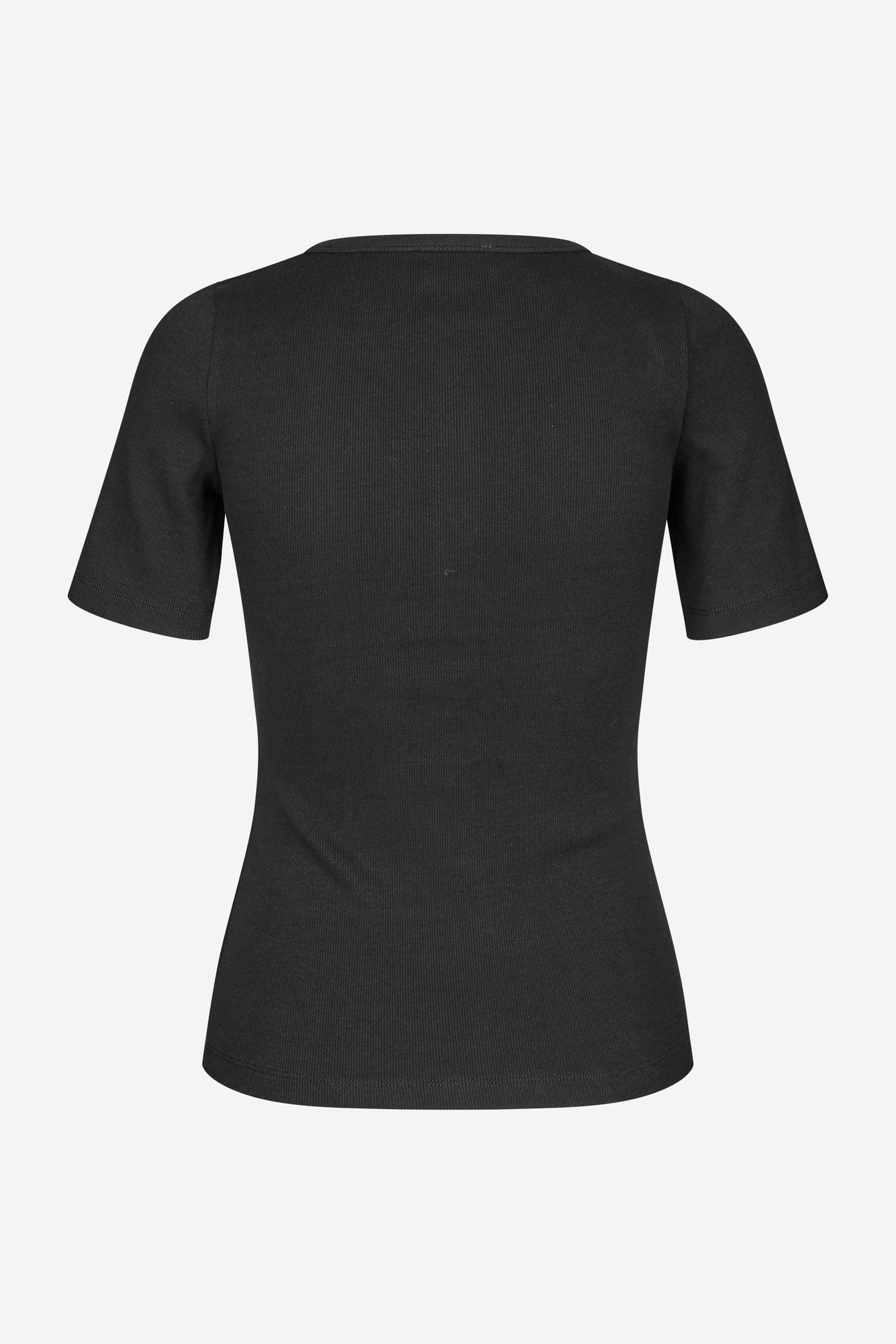 ENALLY HENLEY TEE 5314 Black