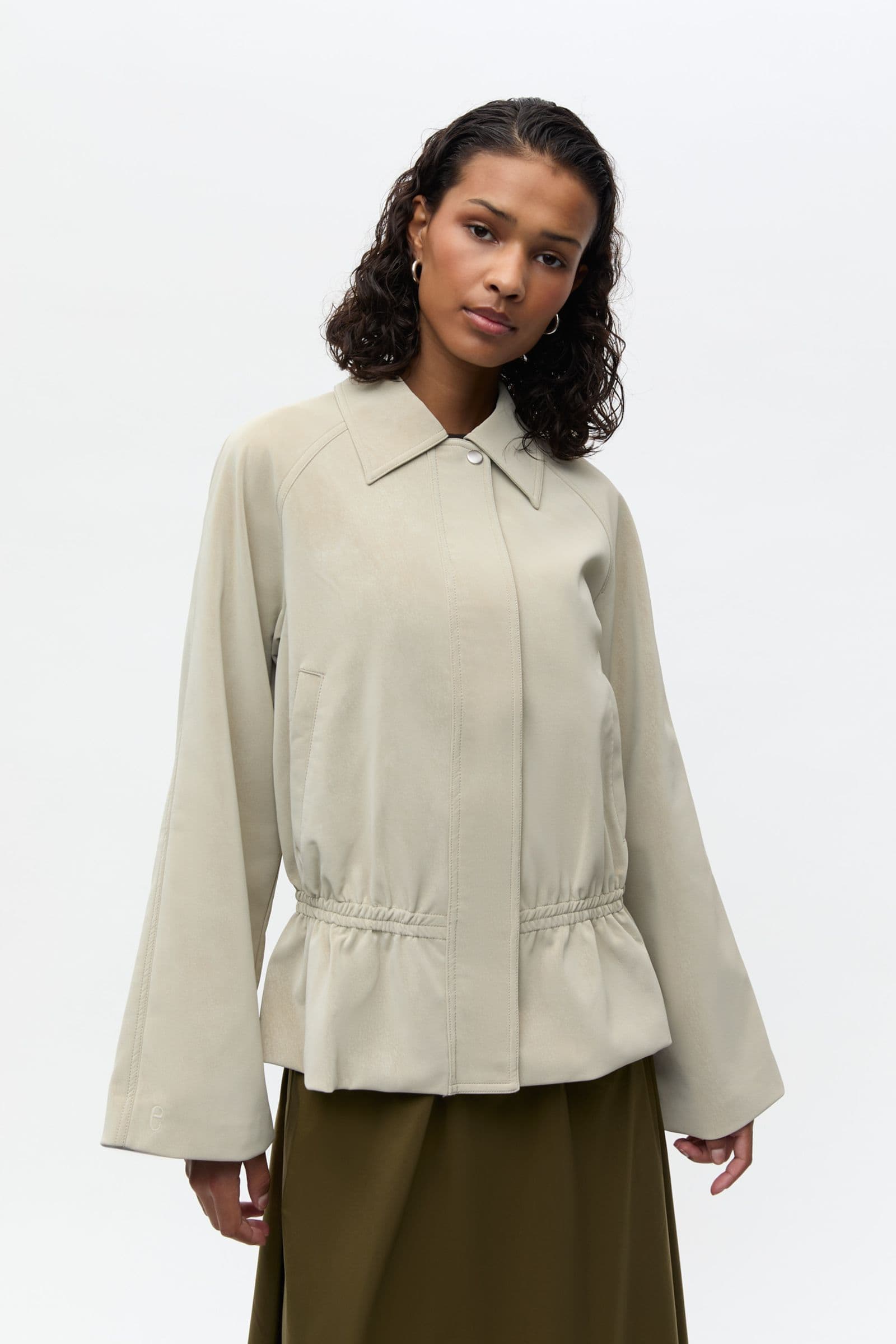ENSARA JACKET 7548 Silver Birch Mel
