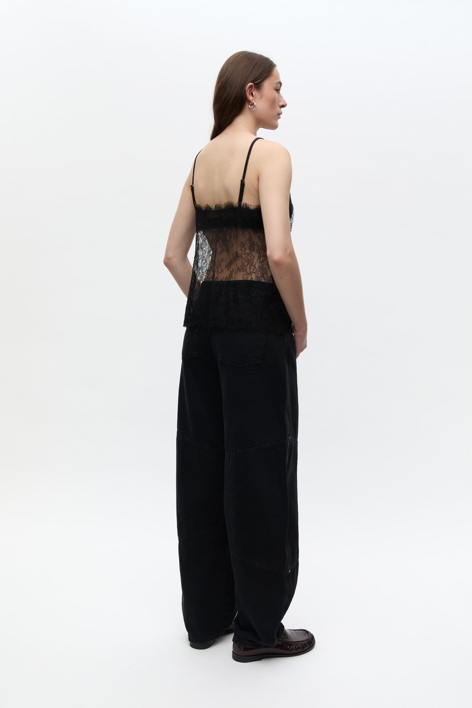 Ennanna Singlet Top 7583 Schwarz