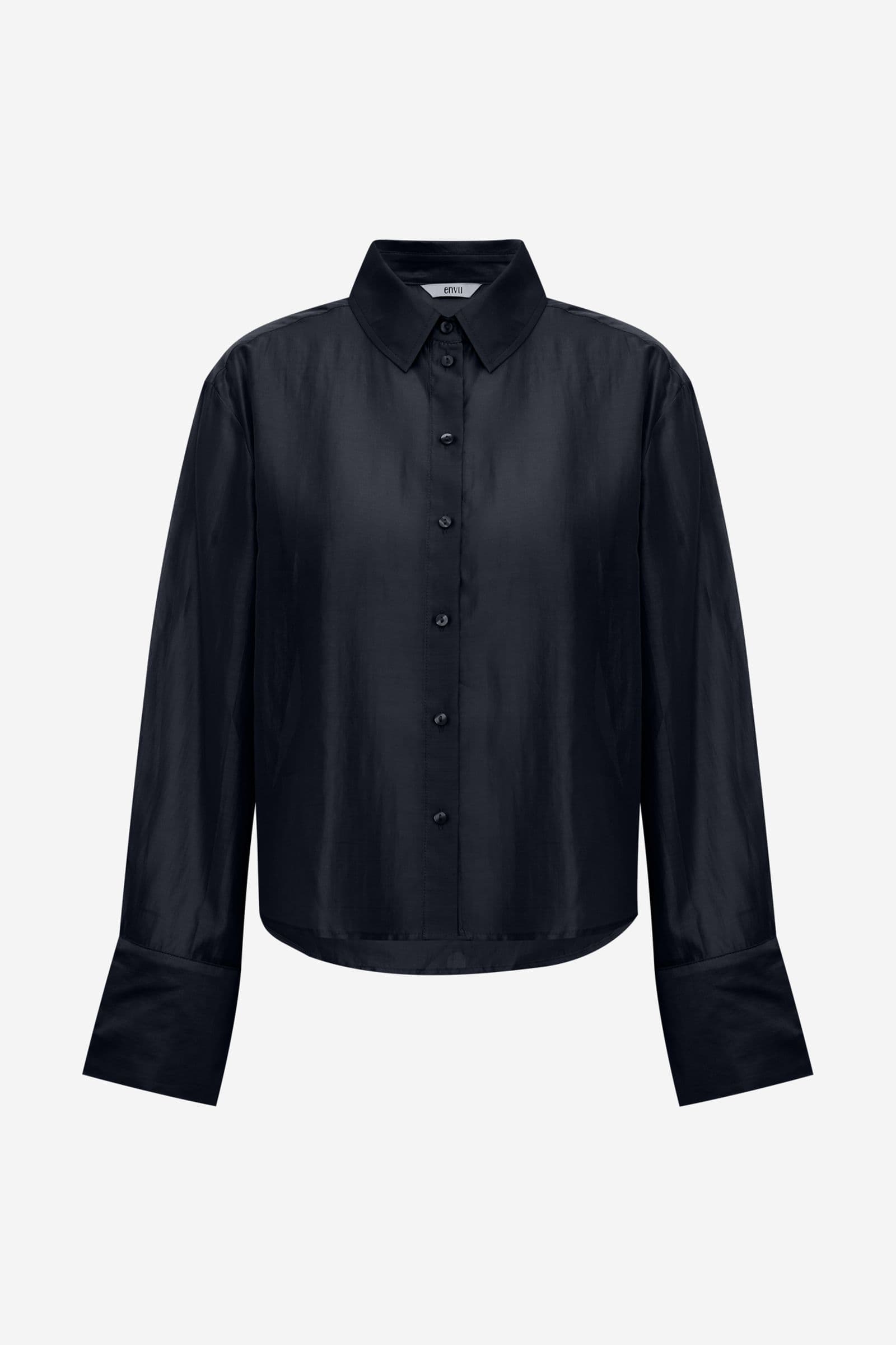 Enweb Ls Short Shirt 7604 Evening Blue