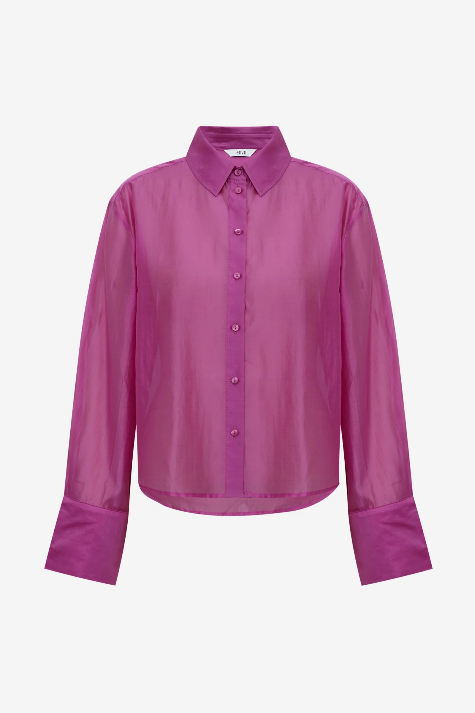 Enweb Ls Short Shirt 7604 Pink Carnation