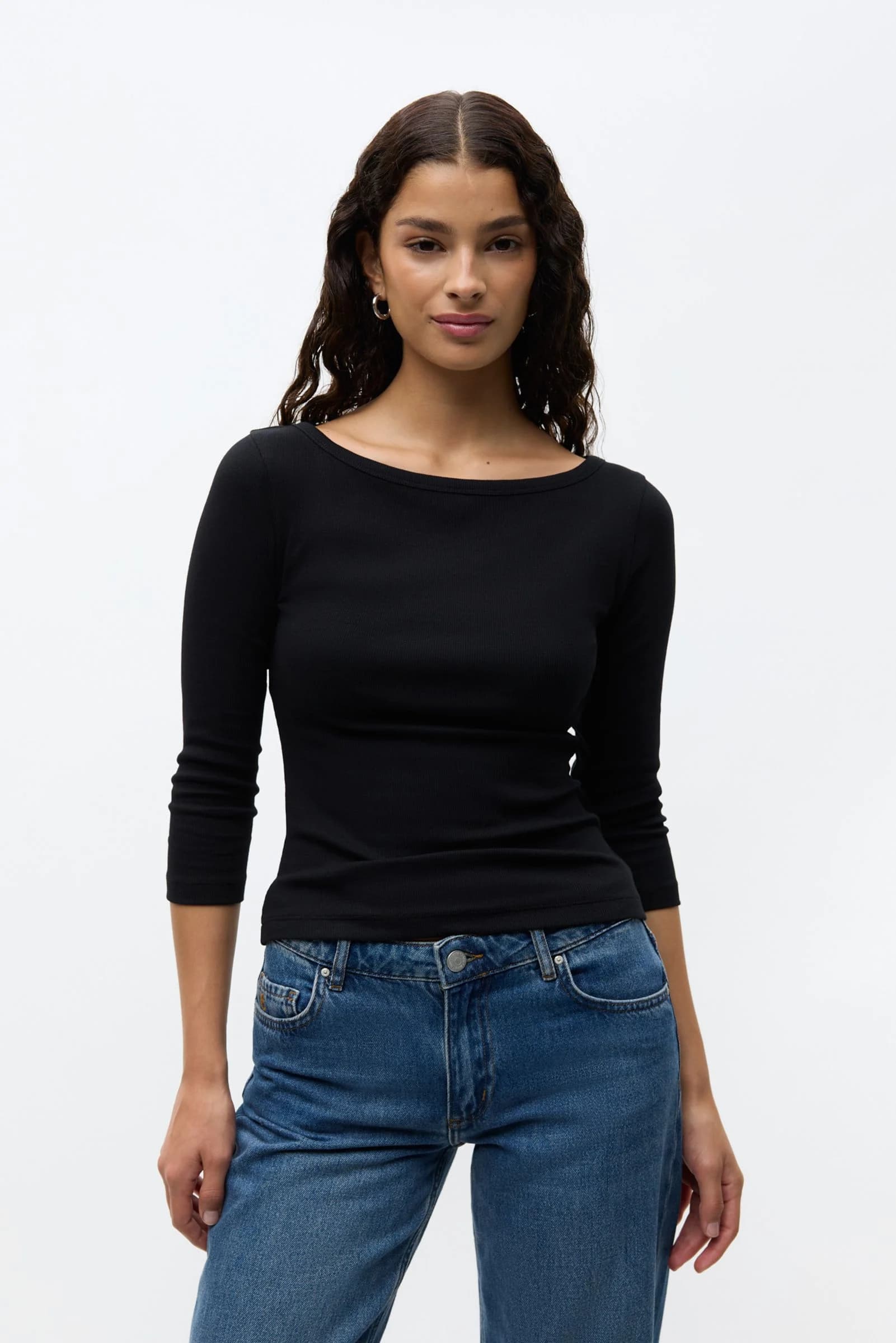 ENALLY LS B-N TEE 5314 Black